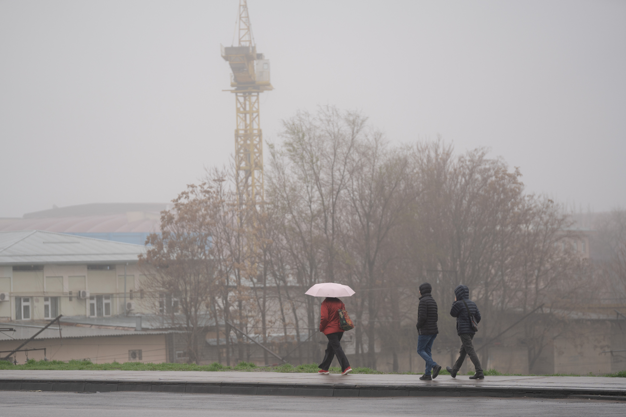 Ташкент во власти тумана. Георгий Намазов | Фотограф в Ташкенте