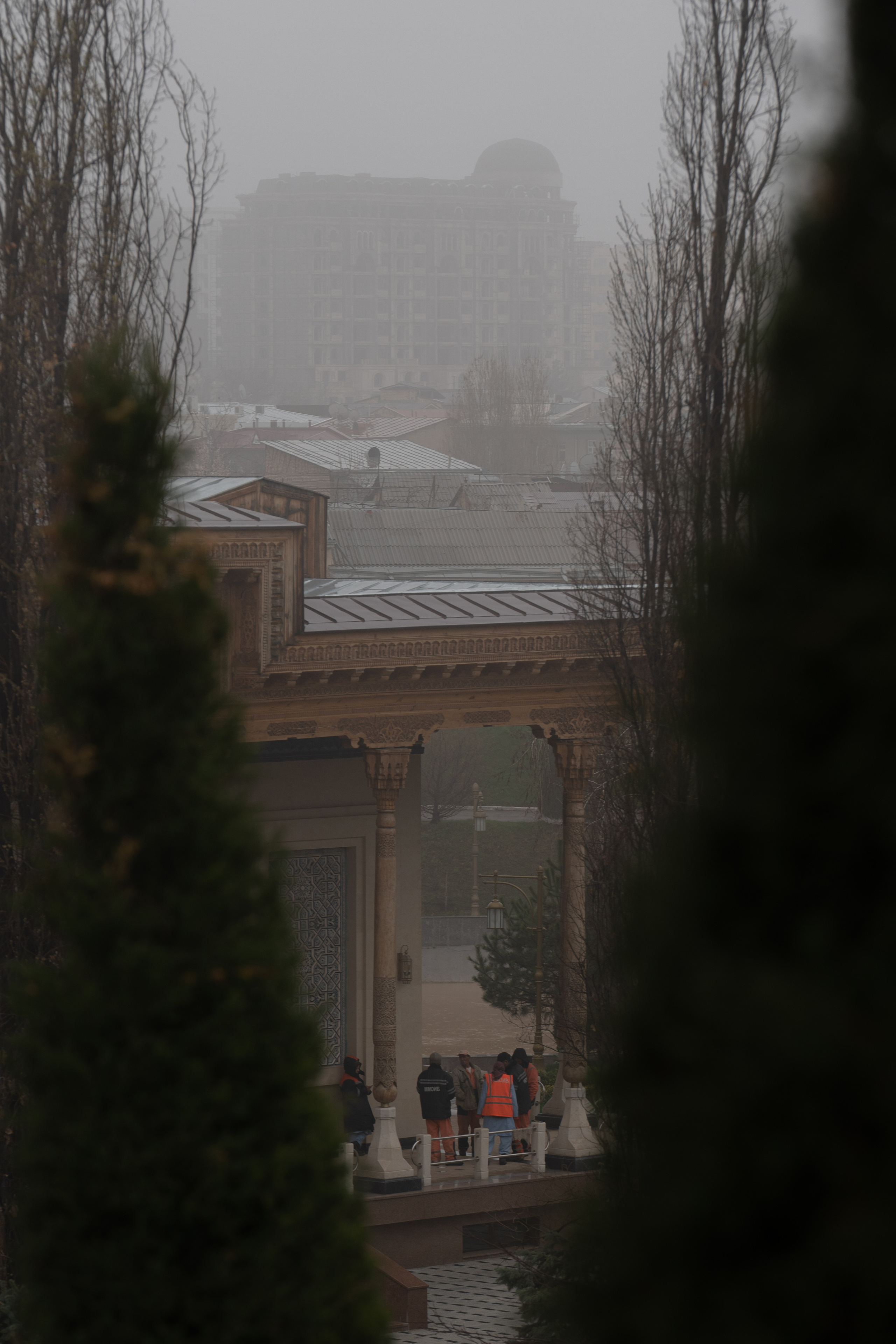 Ташкент во власти тумана. Георгий Намазов | Фотограф в Ташкенте
