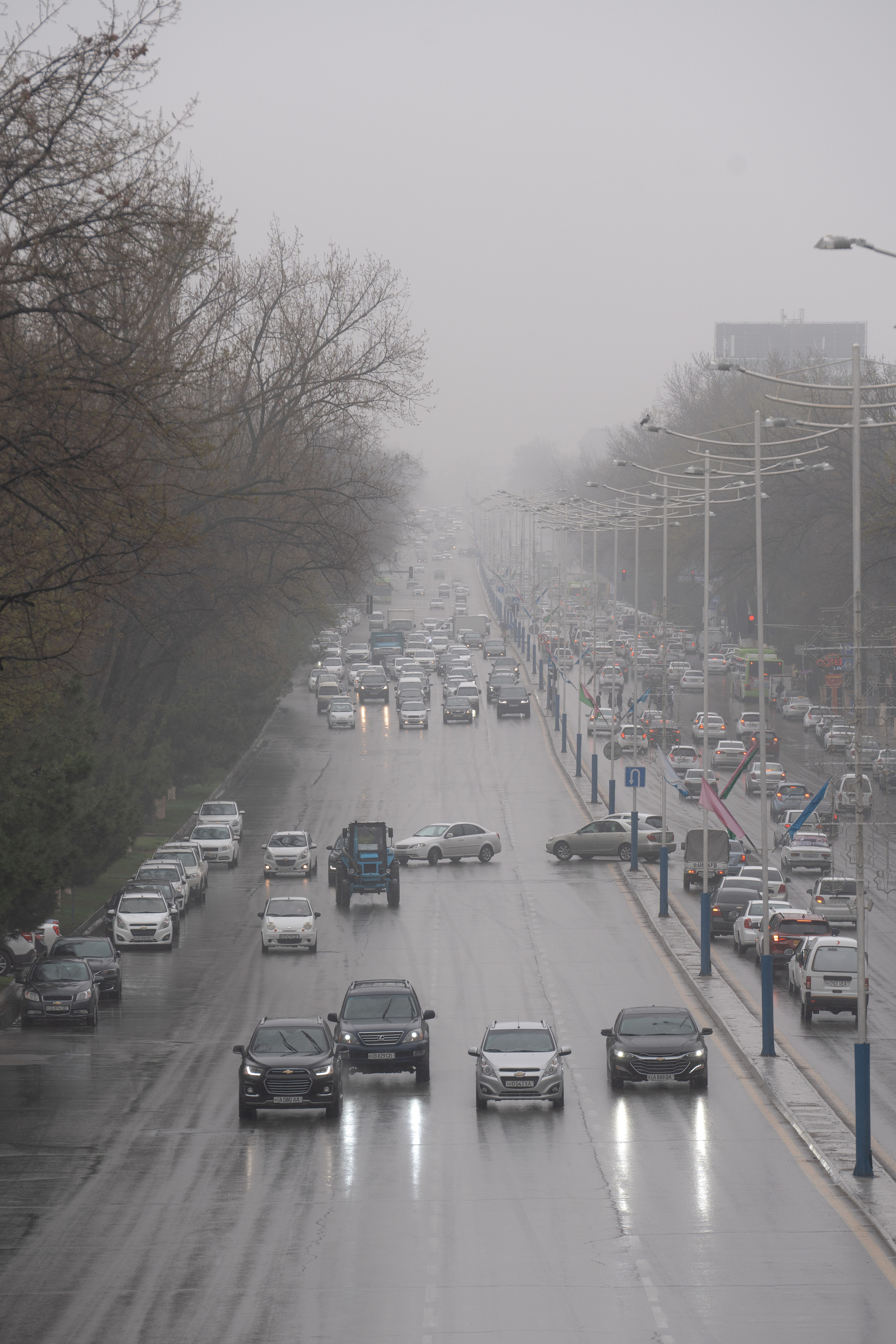 Ташкент во власти тумана. Георгий Намазов | Фотограф в Ташкенте