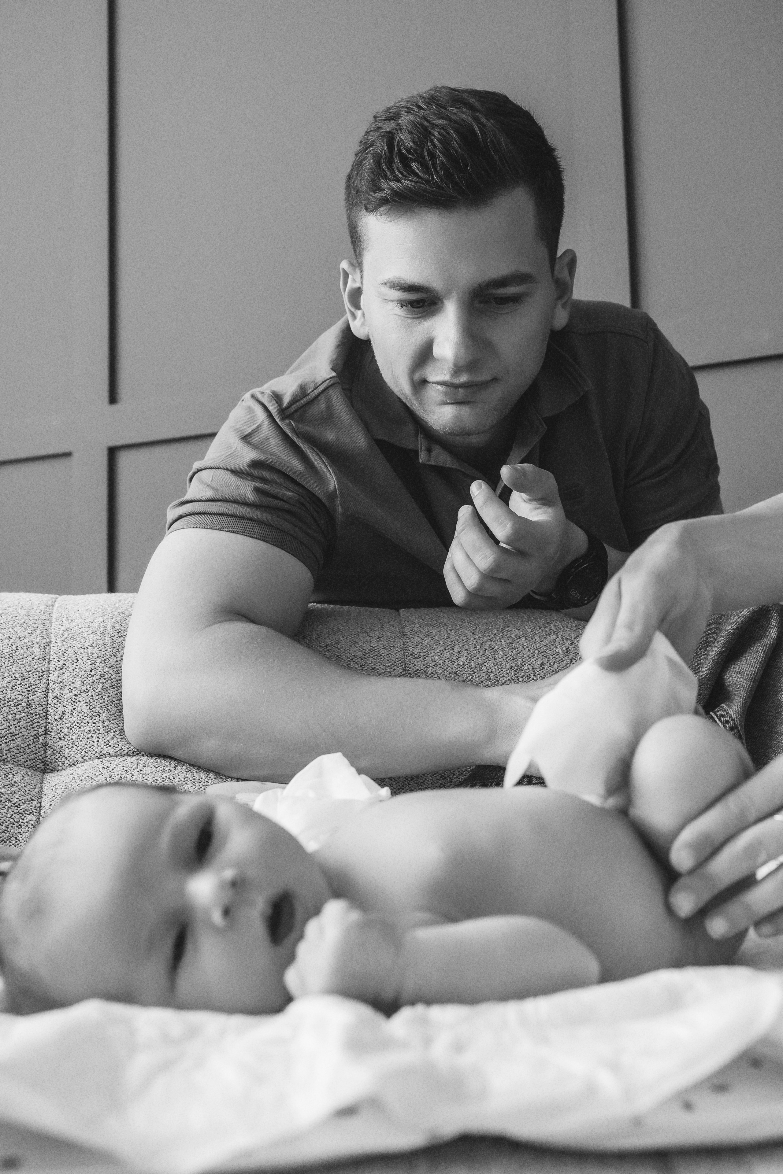 Фотосесия за новородено. Фотограф Ирина Йотова