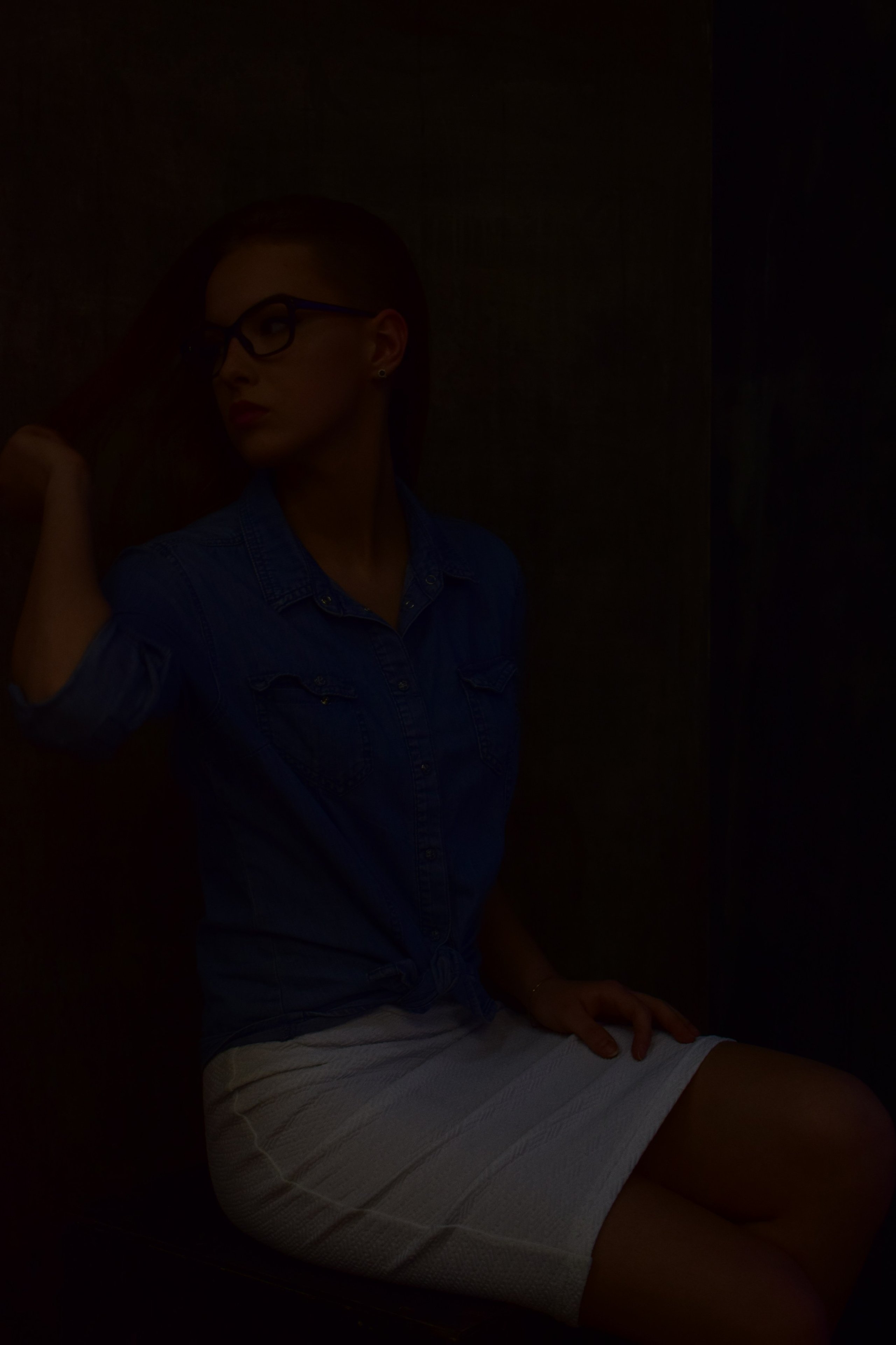 Games with lights (Studio). Photographer Margarita Antonova in Naas, Co Kildare