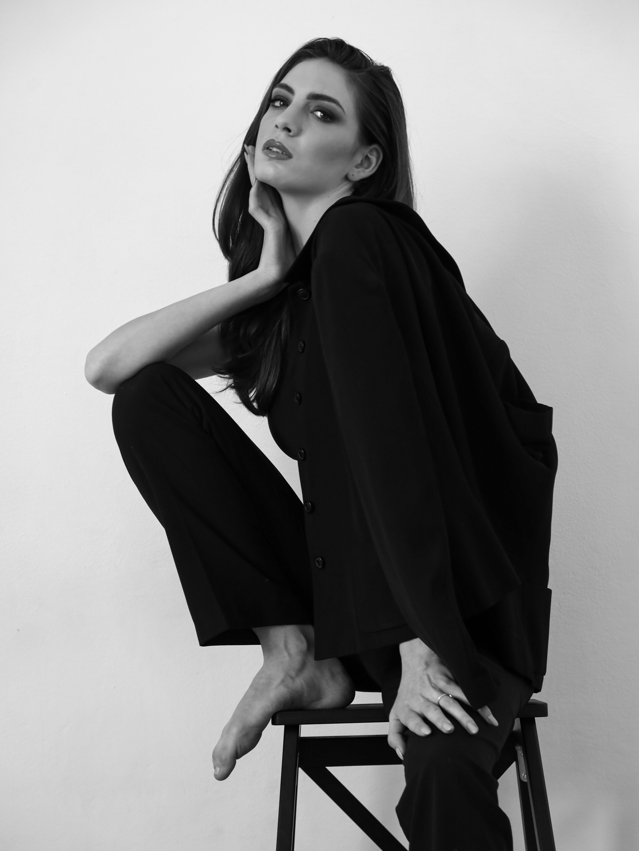 Черно-белые фотографии. Fashion photographer Natalia Litvinova