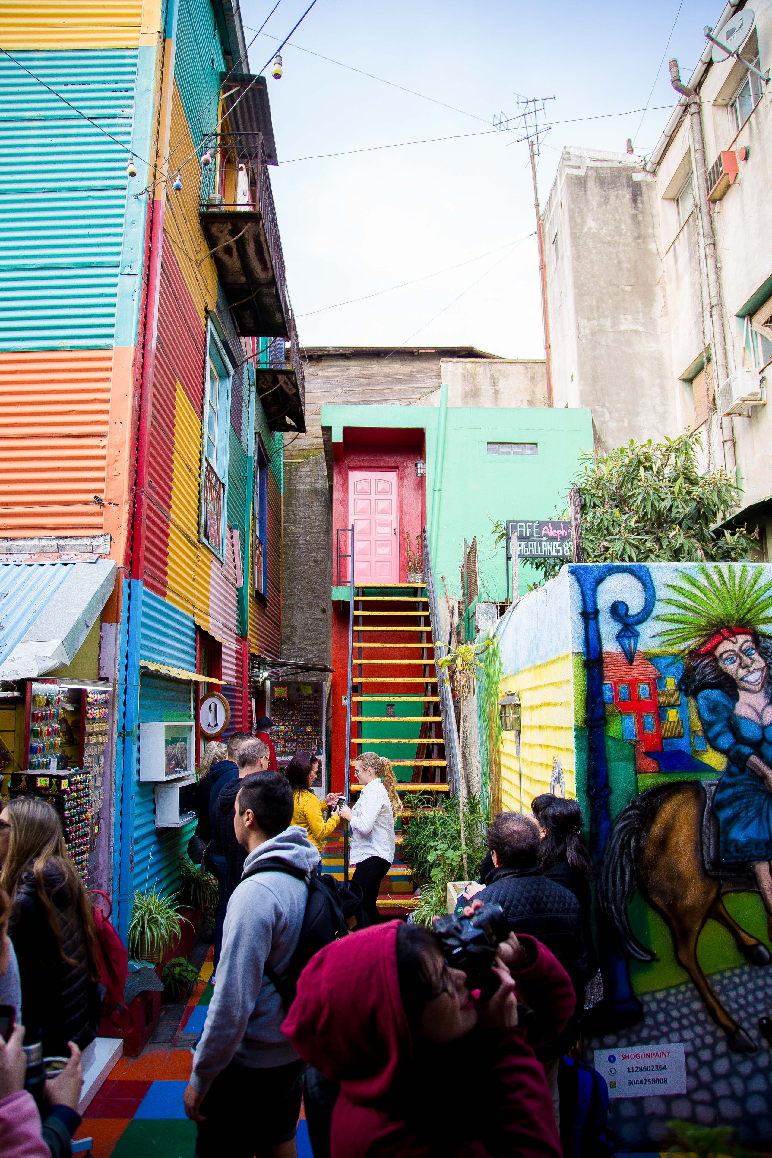 Argentina-Buenos Aires. La Boca. Iguasu. September 2018. Anastasia Shapoval violoniste et photographe. Paris — Bourges