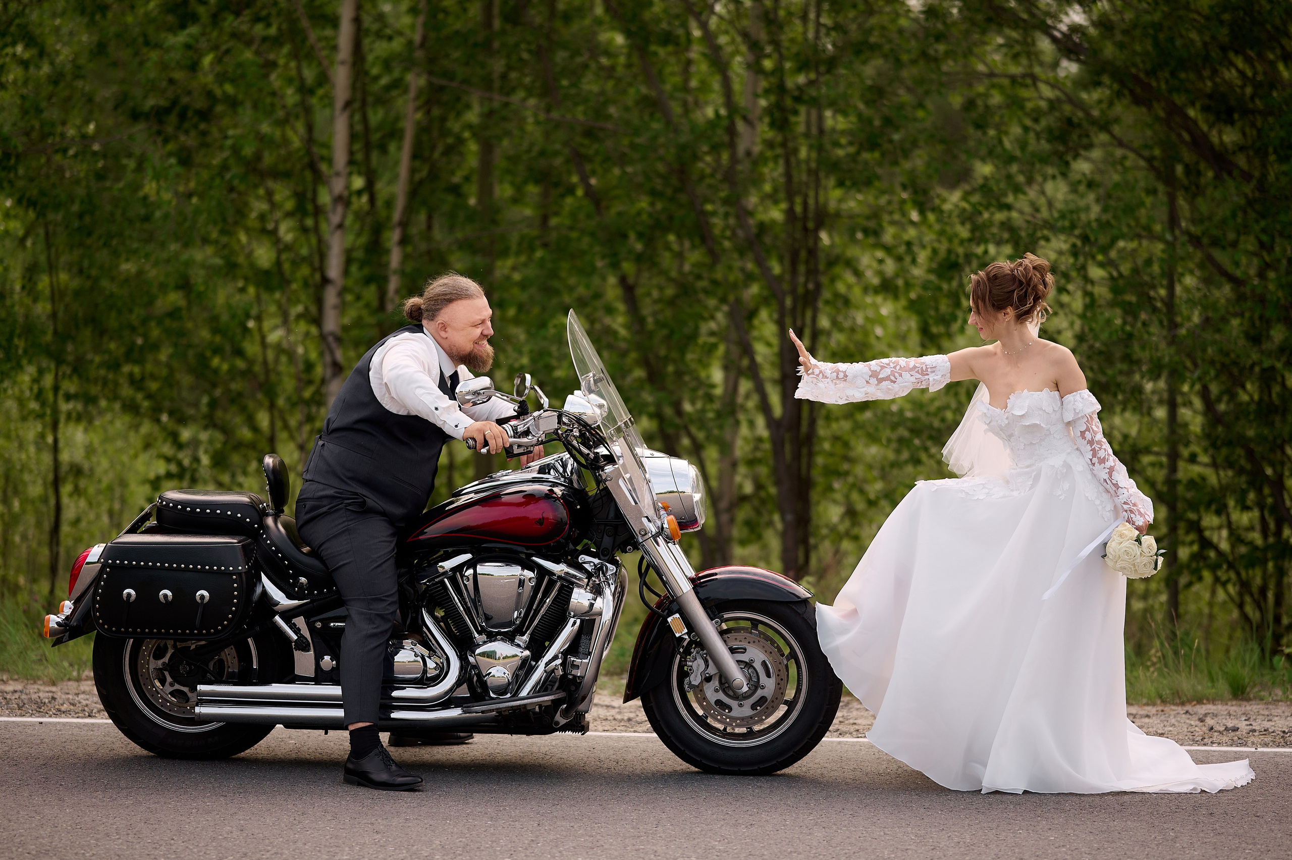 Wedding series Oksana & Dmitry. Retoucher, color corrector, and photographer, I work remotely all over the world