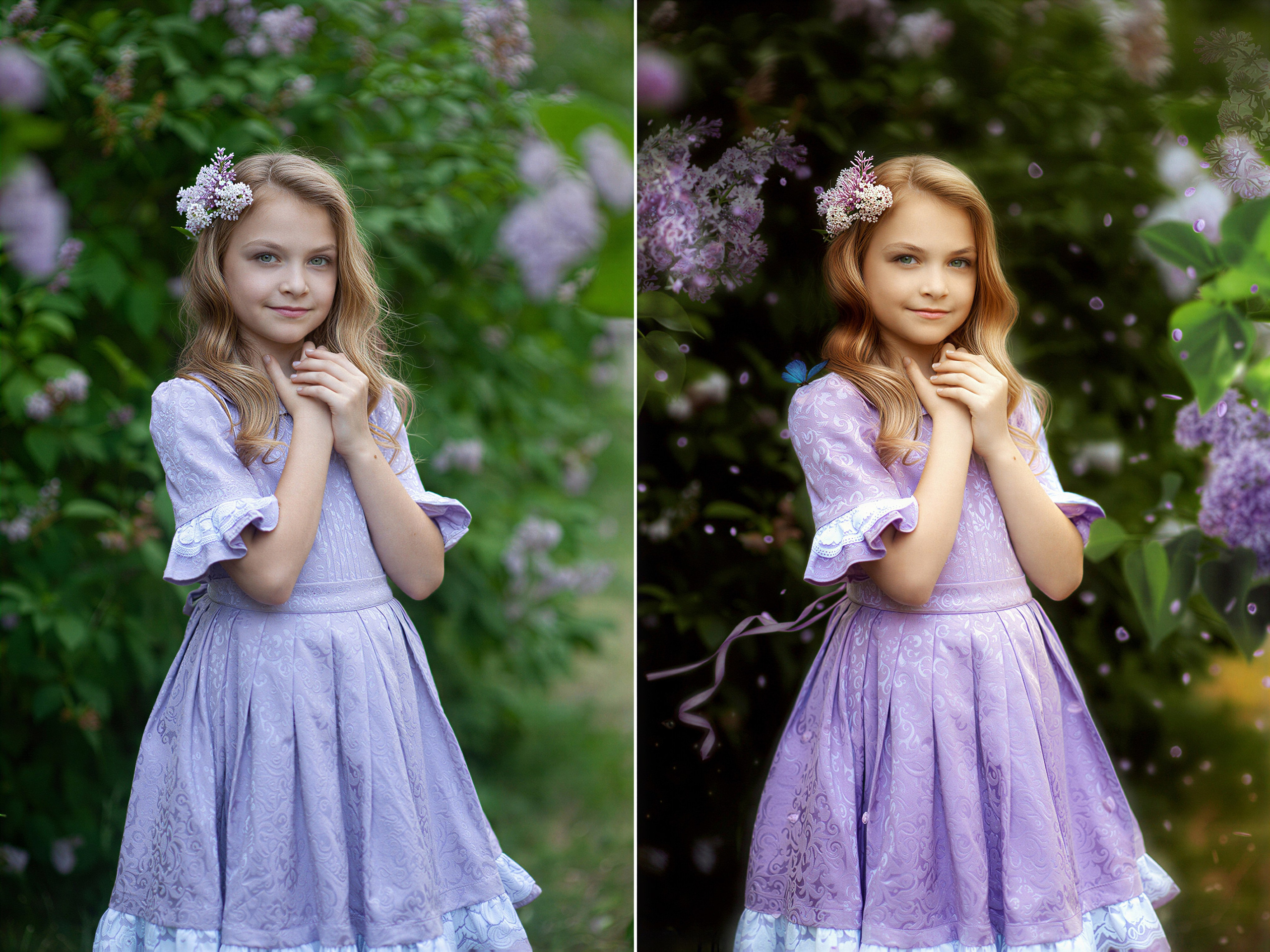 Artistic retouching and compositing. Retoucher, color corrector, and photographer, I work remotely all over the world
