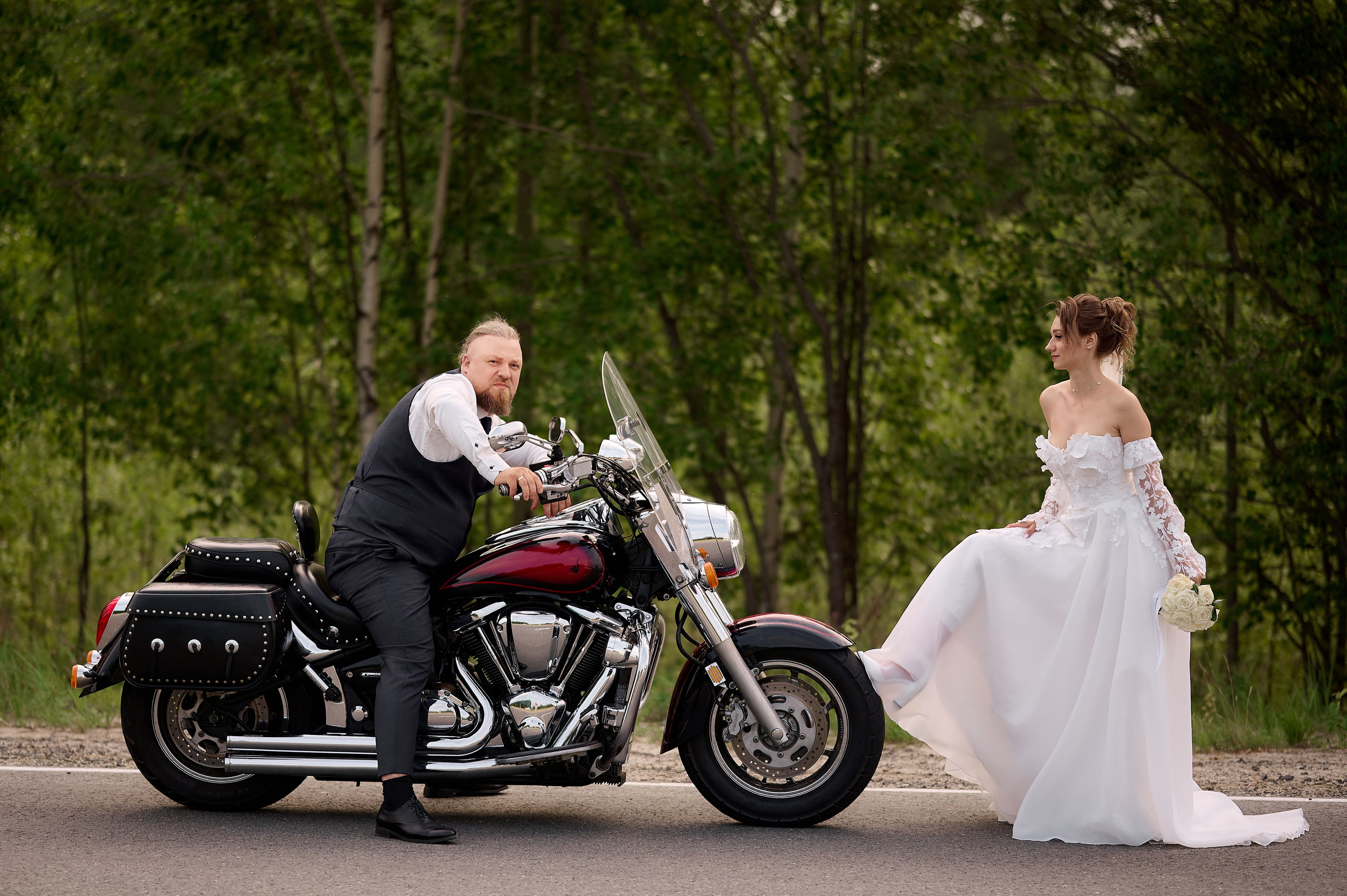 Wedding series Oksana & Dmitry. Retoucher, color corrector, and photographer, I work remotely all over the world