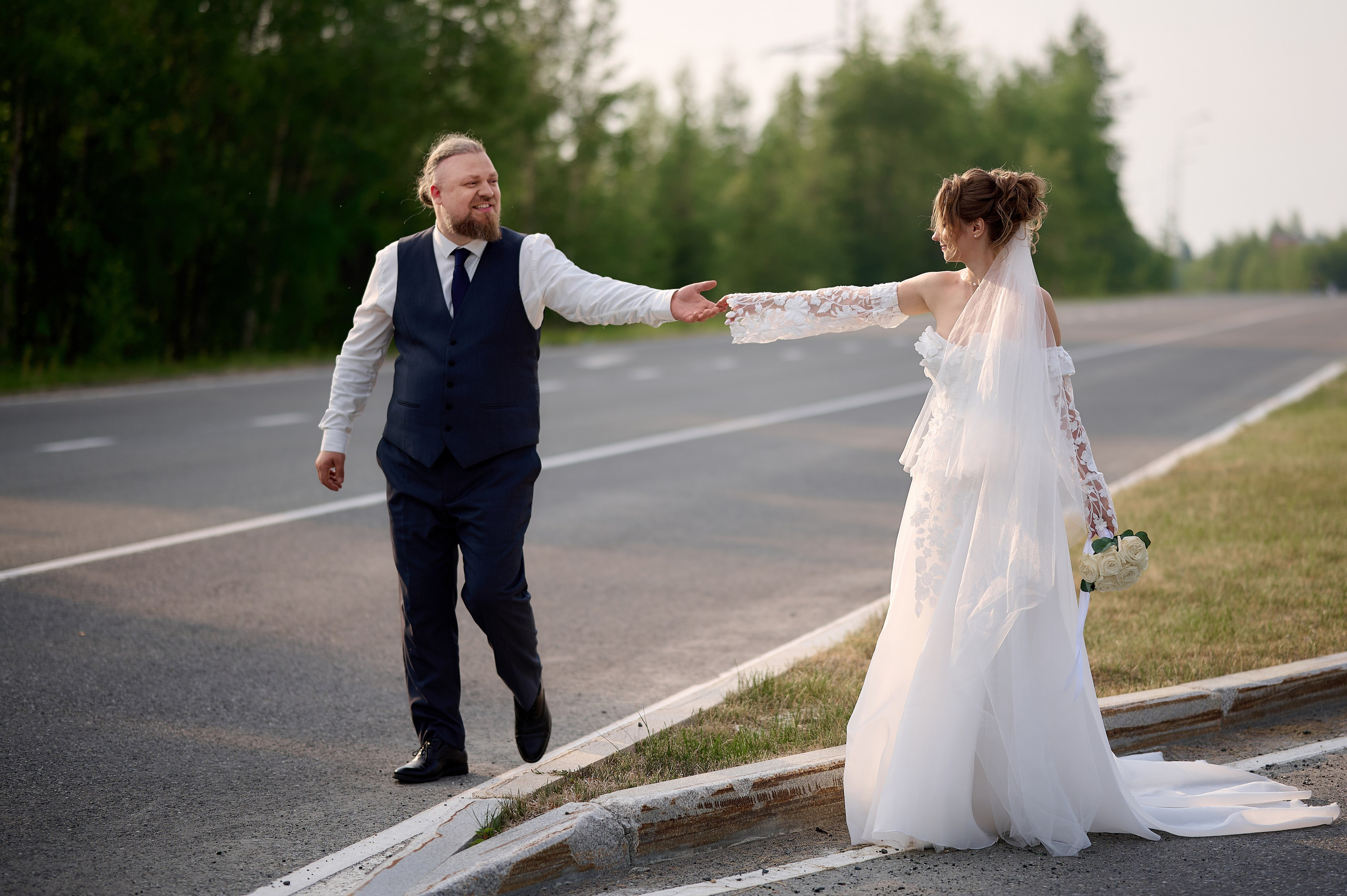 Wedding series Oksana & Dmitry. Retoucher, color corrector, and photographer, I work remotely all over the world