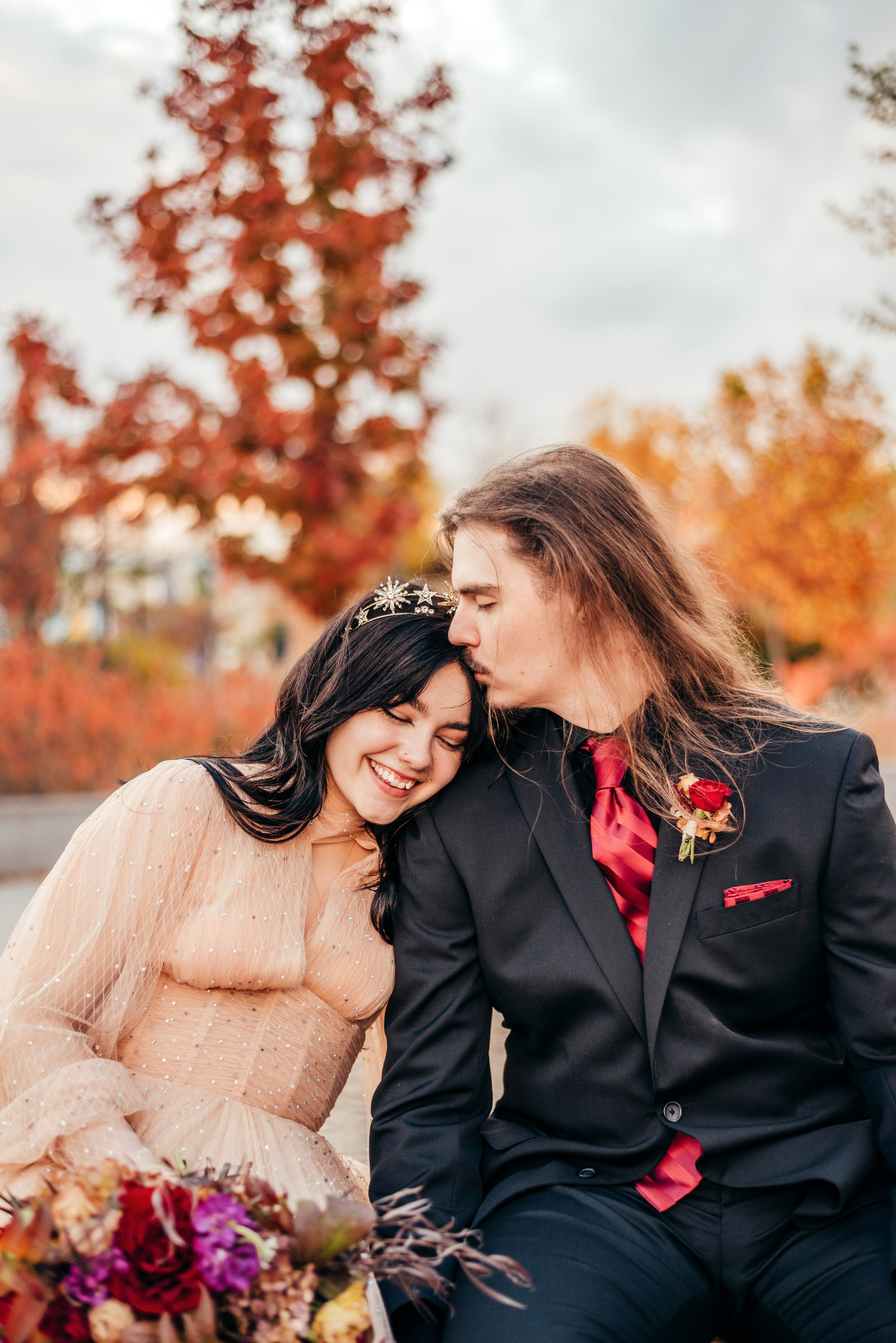 Bold & Dramatic Wedding at The Paper Mill on The Landing | Fort Wayne Wedding Photographer. Alexandria Danielle Photography | Fort Wayne & Indianapolis Wedding Photographer