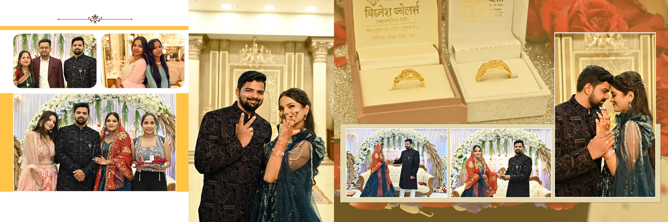 Vivek ring ceremony. “Ajay Digital Photo Studio — Capturing Timeless Wedding Moments”