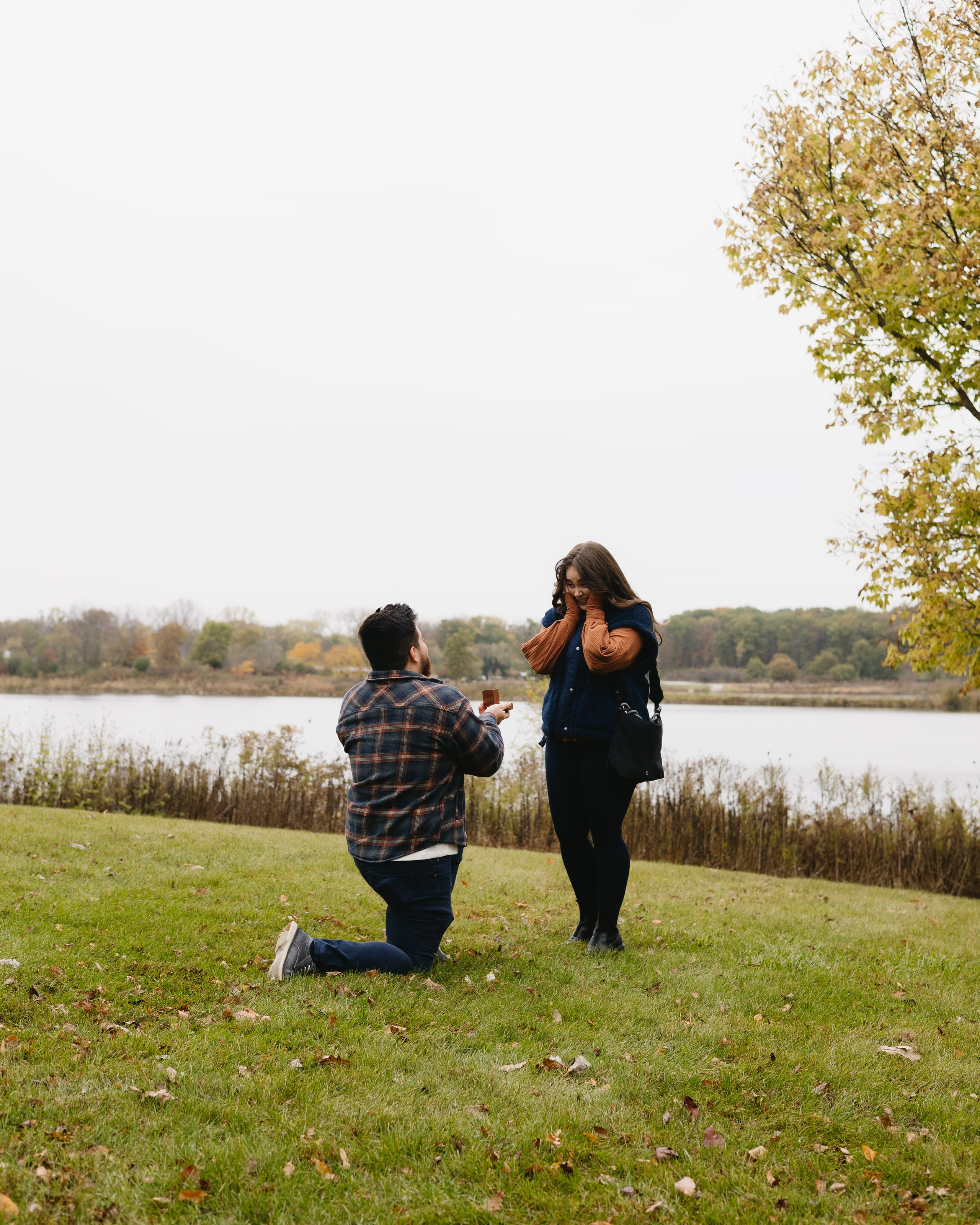 Independence Grove Park Proposal — Illinois Photographer — Margarita Stepanenko