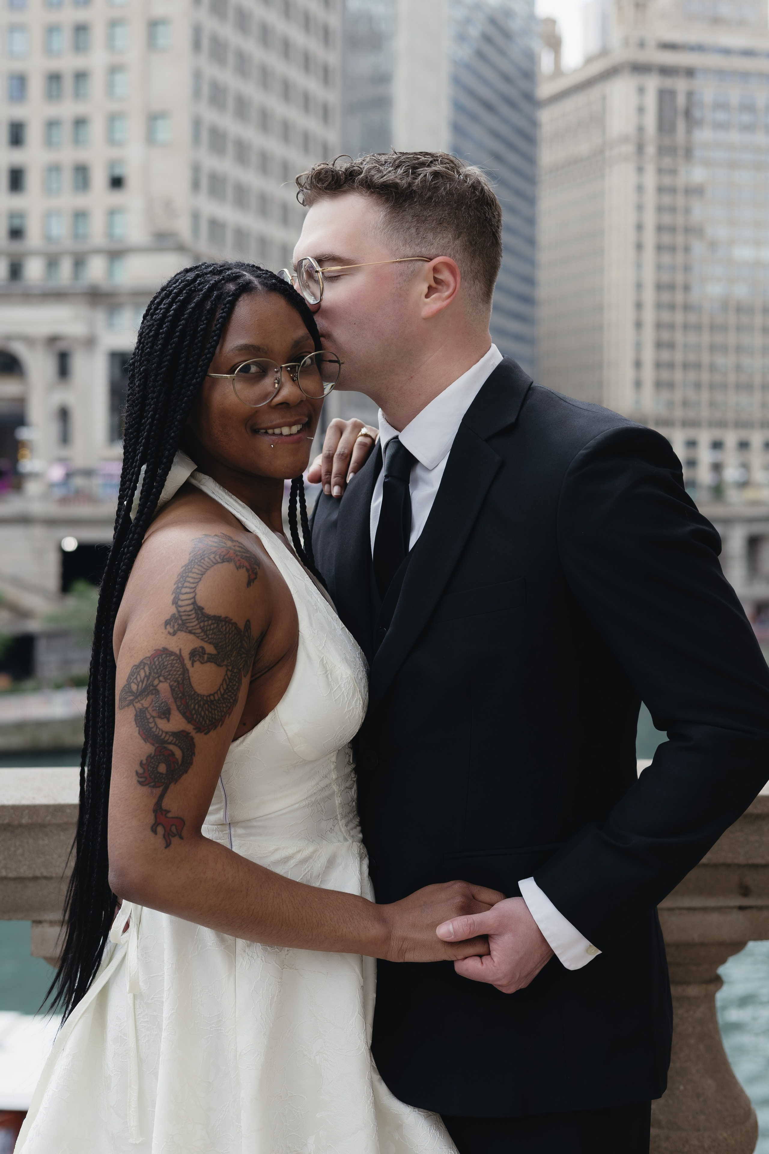 Chicago Courthouse Elopement | Jda & Rich. Chicago Wedding Photographer | Margarita Chudinova