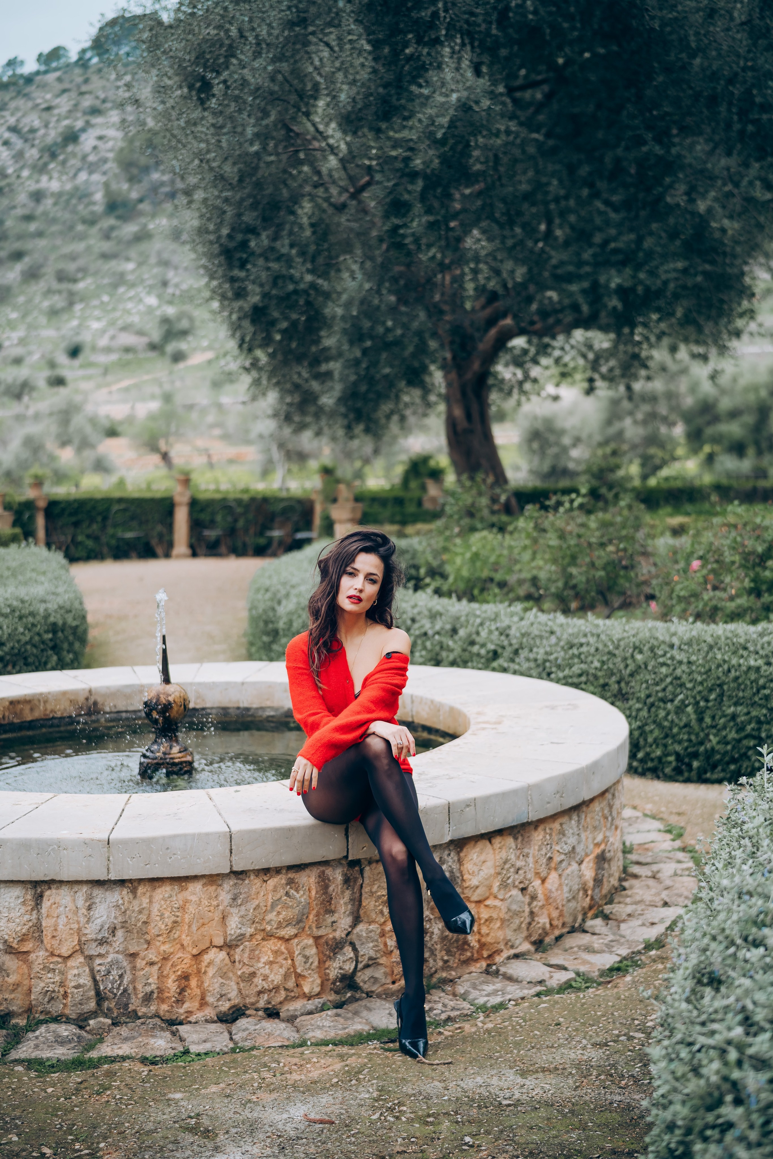 Lady in red. Fotógrafo en Palma de Mallorca