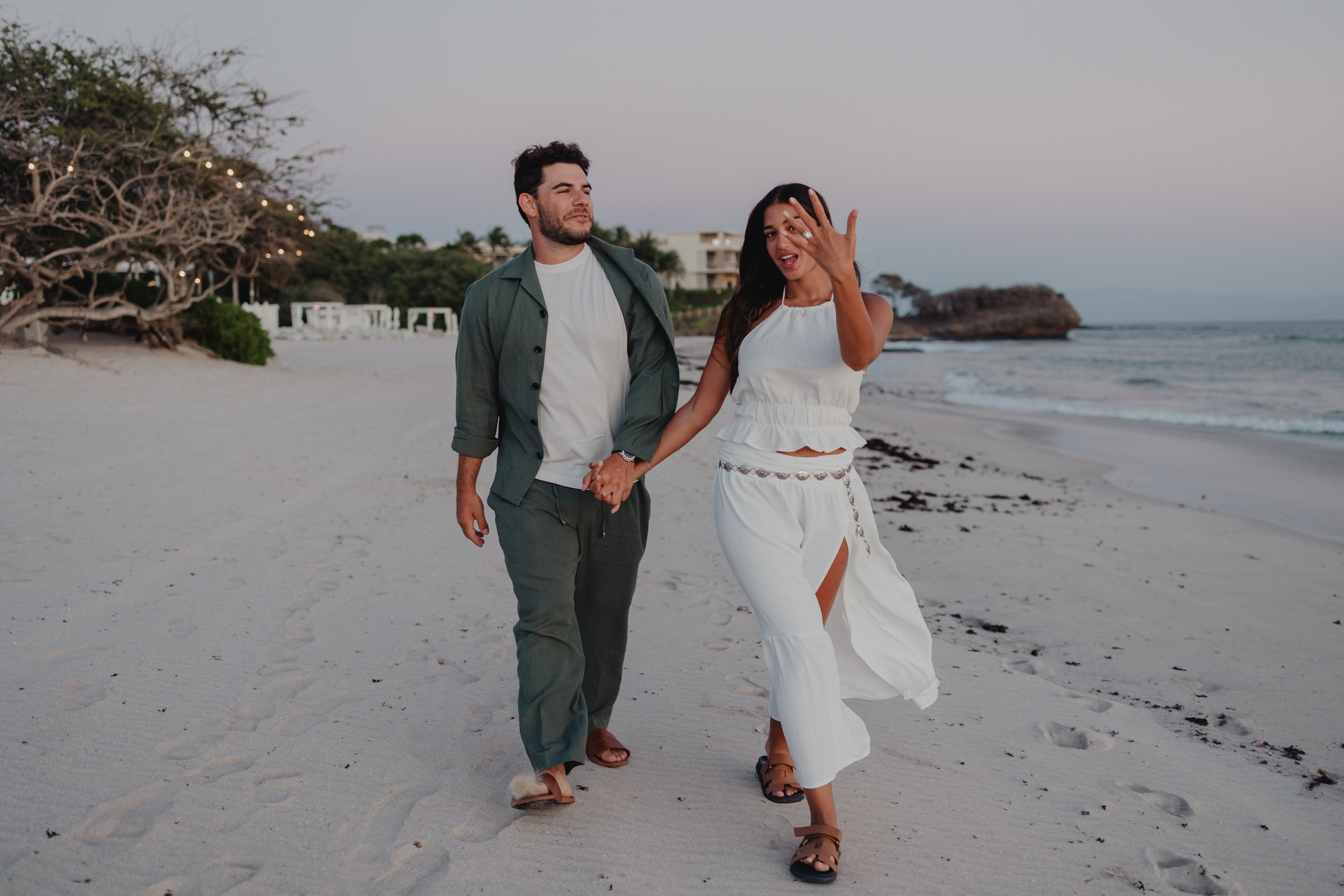 Punta Mita Engagement Session: Love Framed by the Pacific