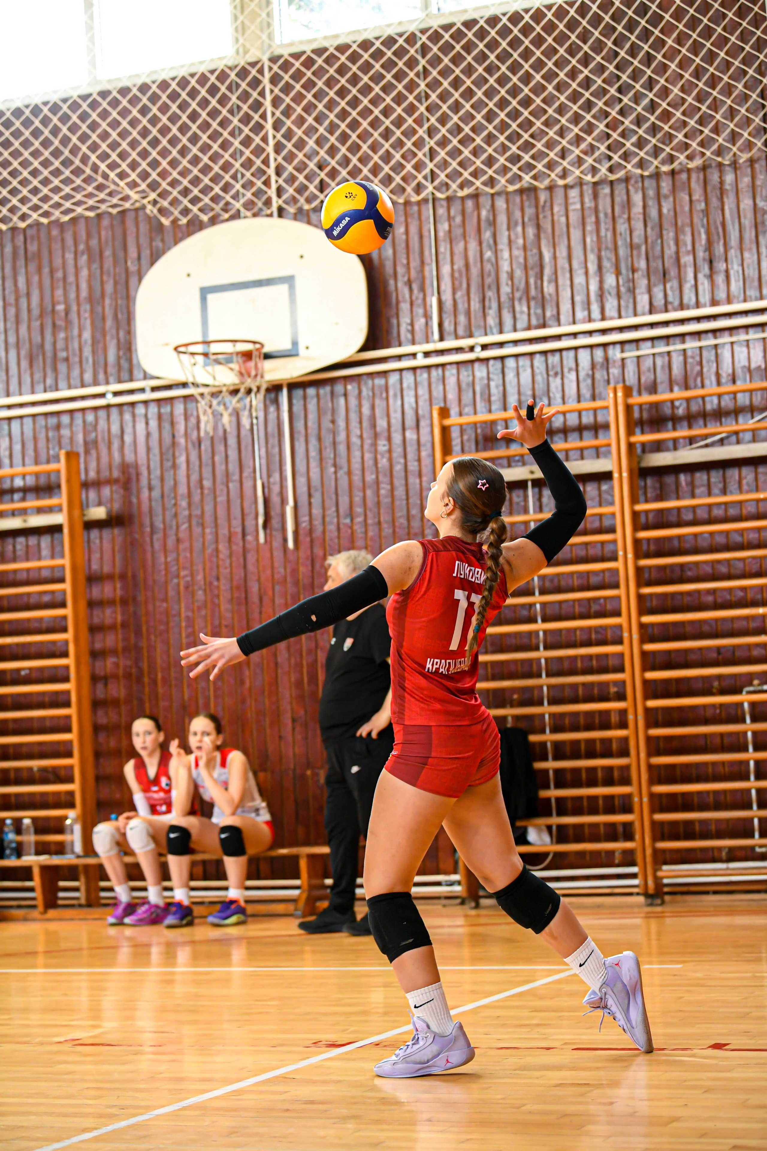 Odbojka 22.03.  Radnicki KG — BlockVolley JAG. Foto Simic Jagodina