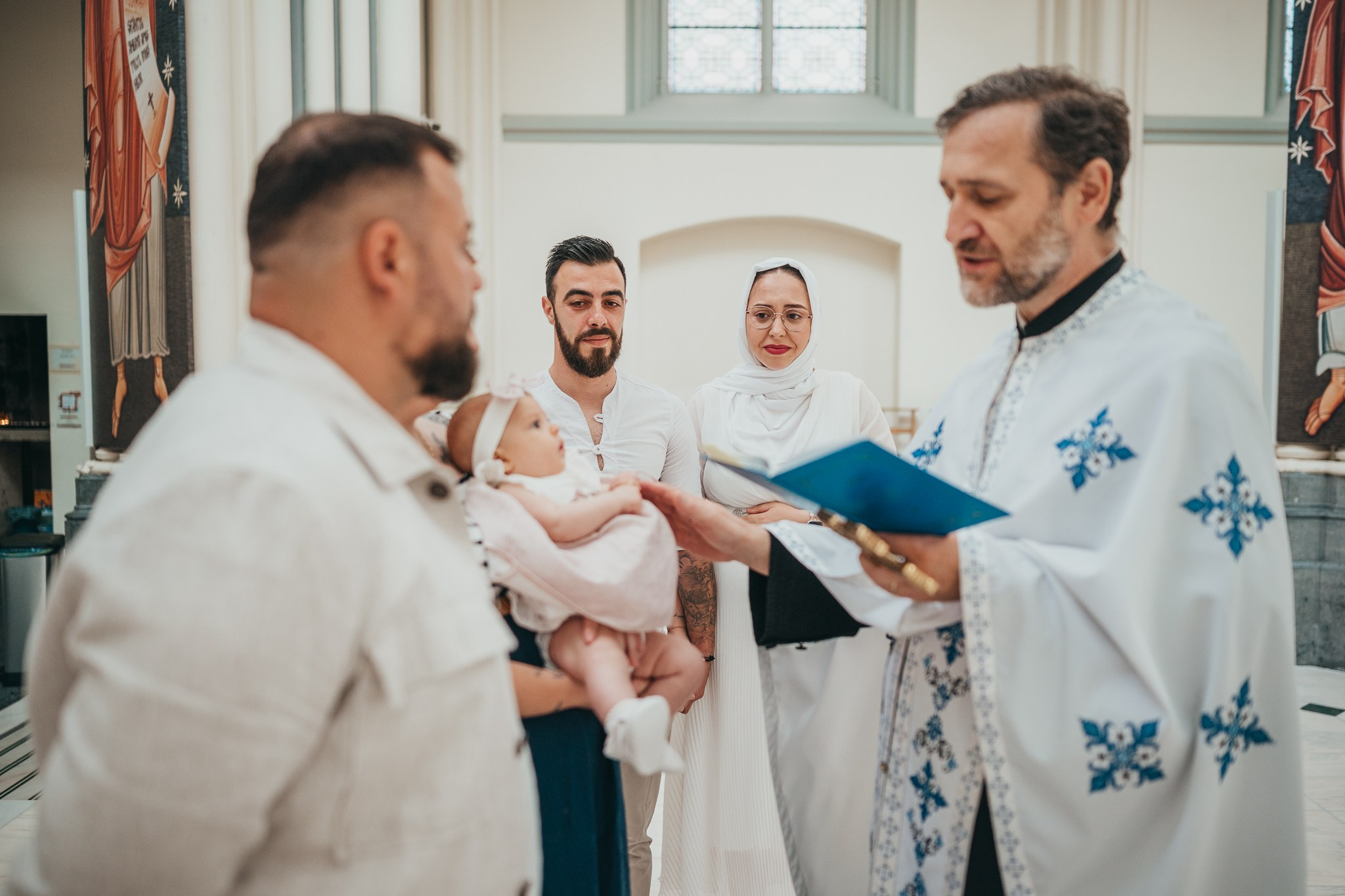 Gentle Baptism — Schaerbeek | Lucian Petric. Lucian Petric — Wedding & Baptism Photographer in Turnhout, Belgium