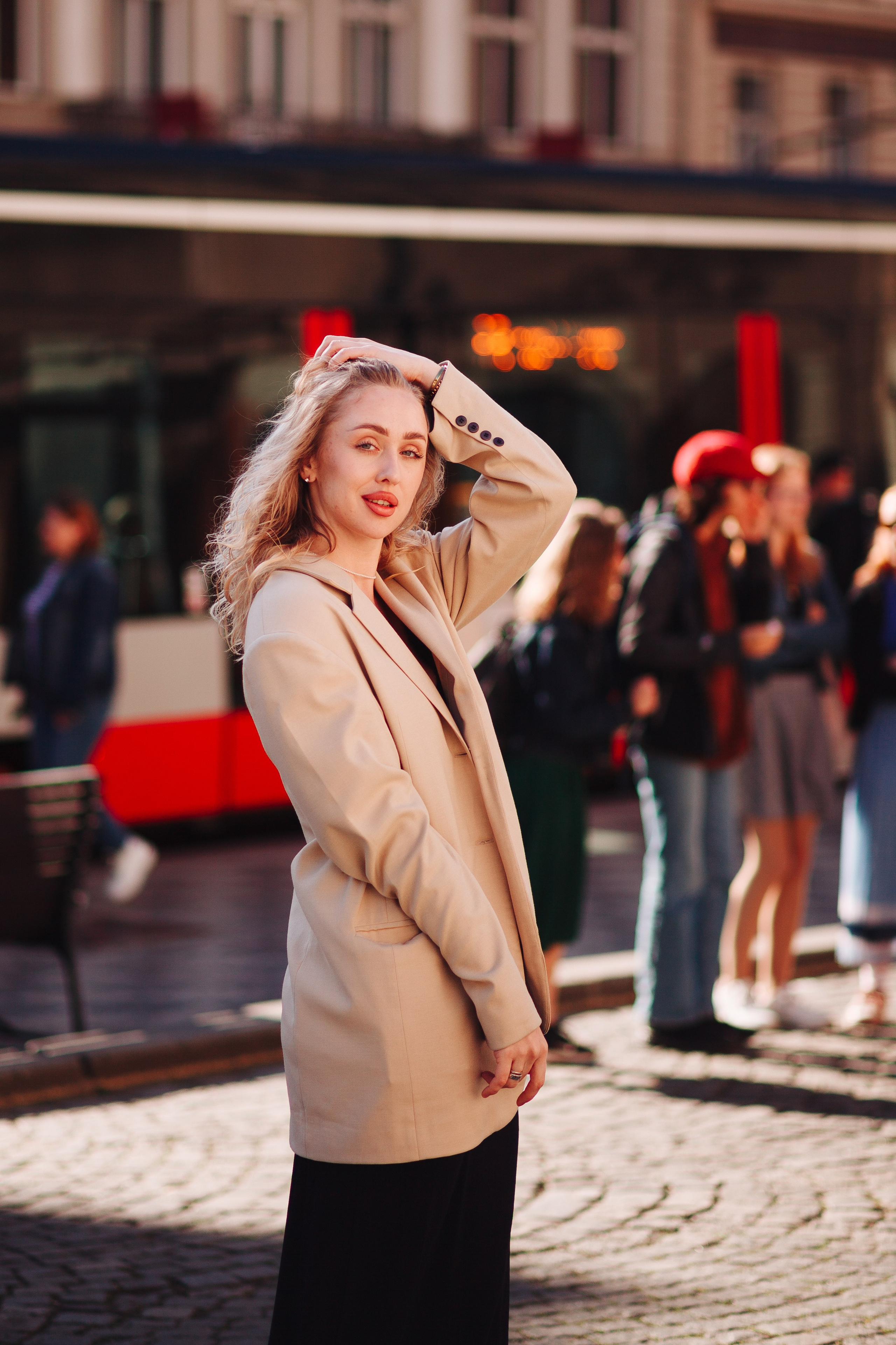 Alexandra. Photographer in Prague for tourists