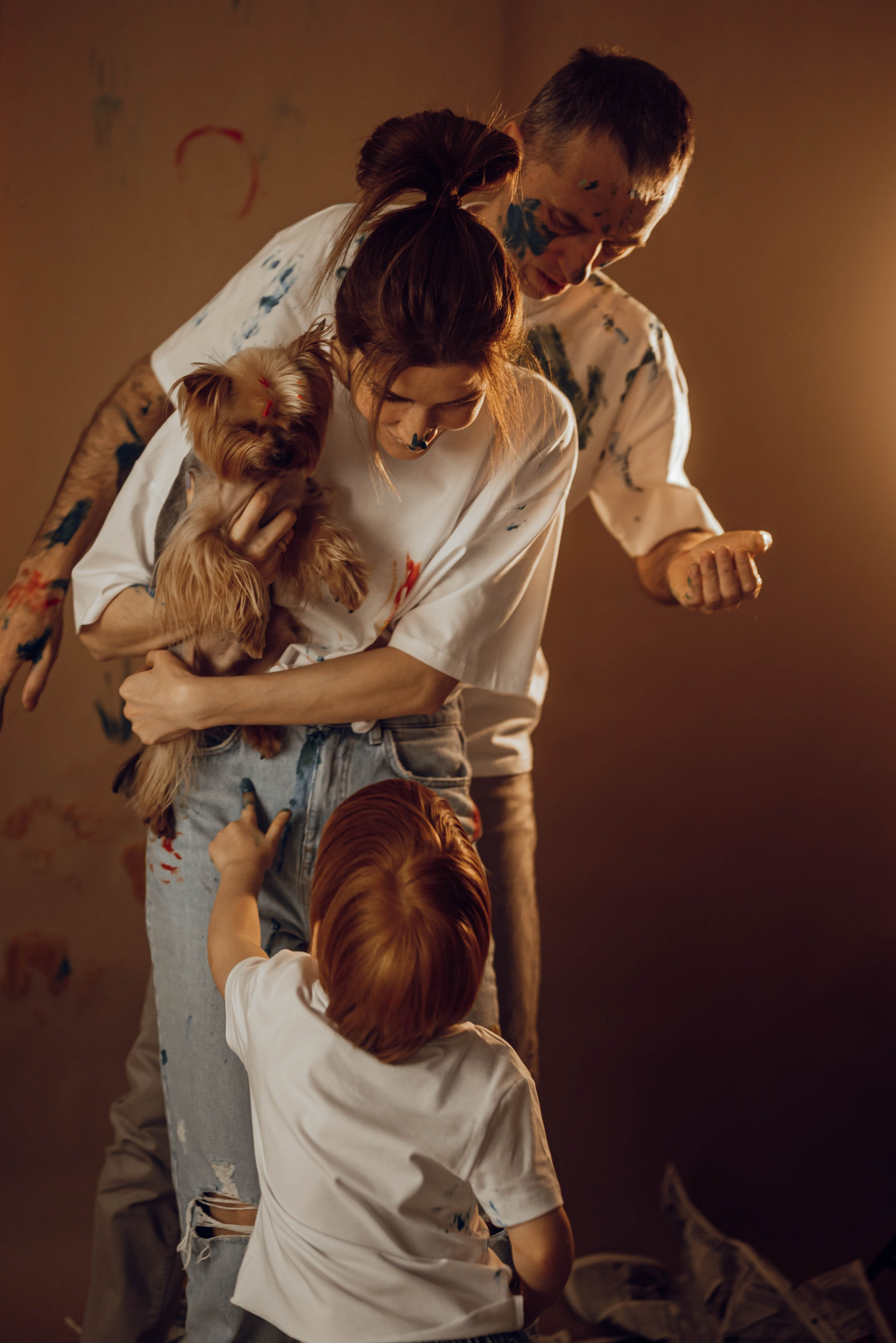 Полина, Вова и Назар. Фотограф Ирина Новикова