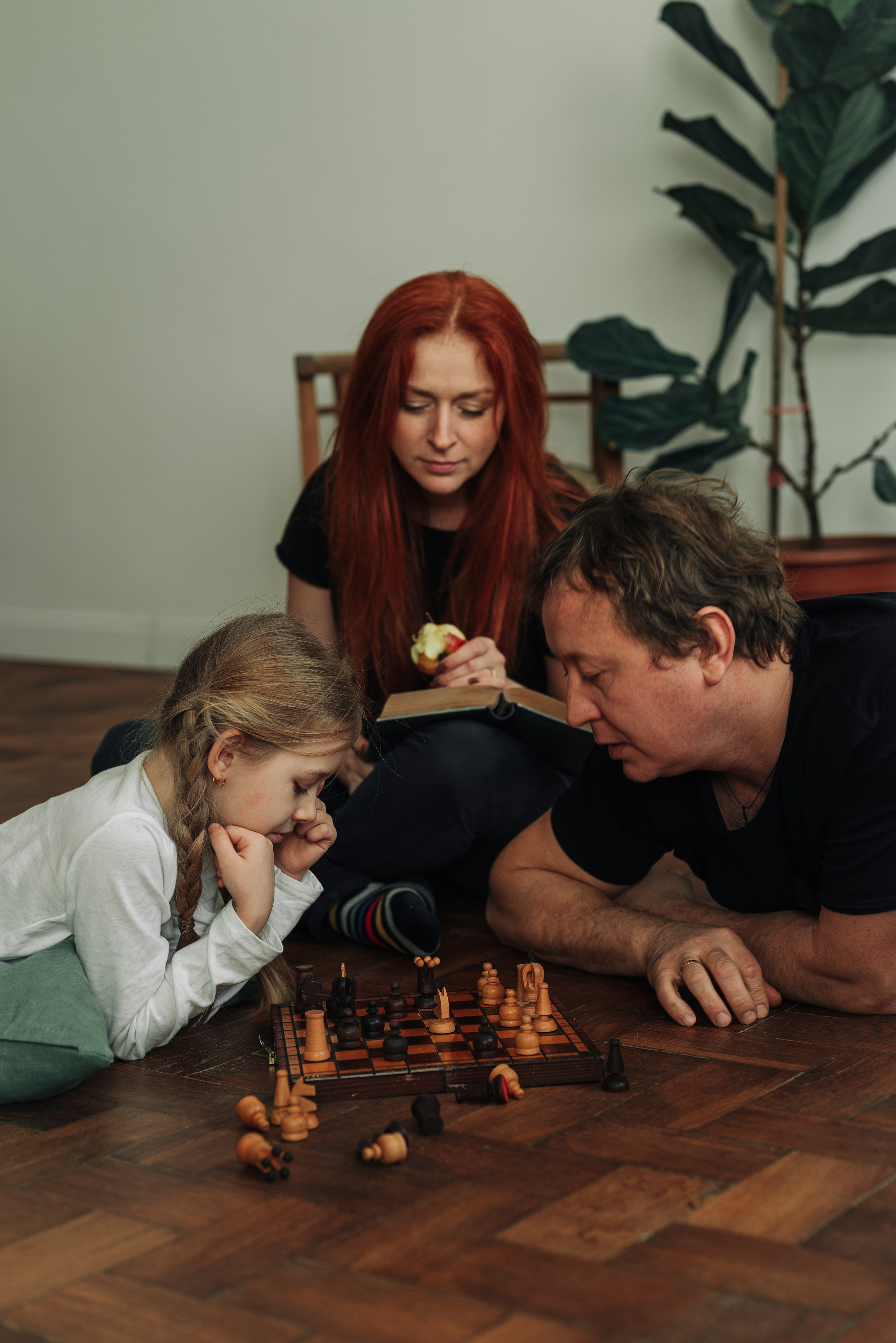 Olya, Dima, Elya. Photographer Irina Novikova