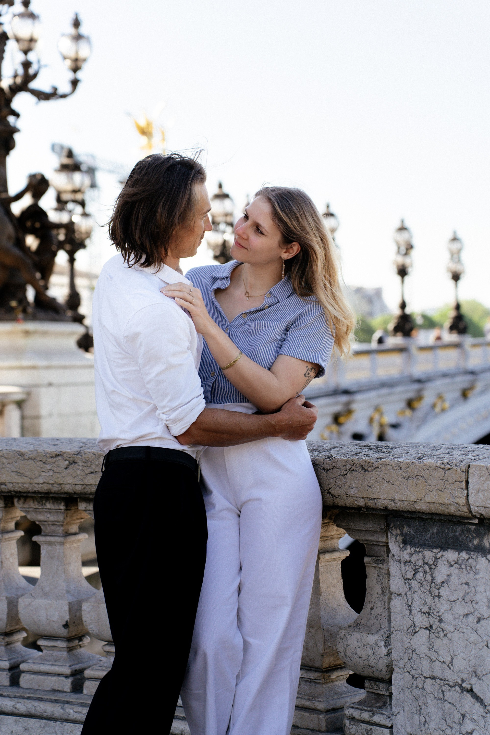 Love Story: Pont Alexandre III. Photographe et vidéaste à Paris