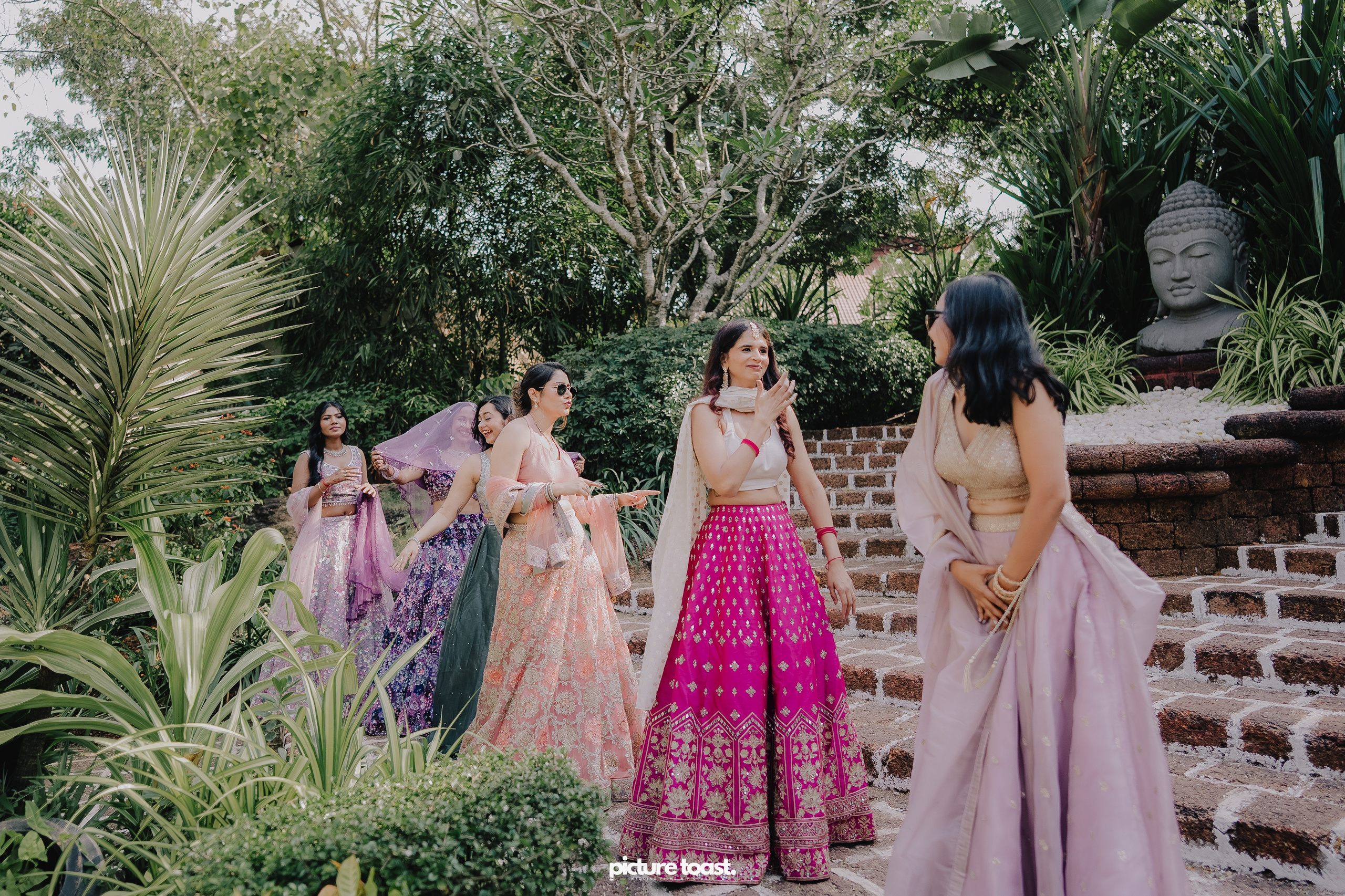 Varamala Ft. Barbie & Aneesh. Fine art Wedding Photographers in India & Canada