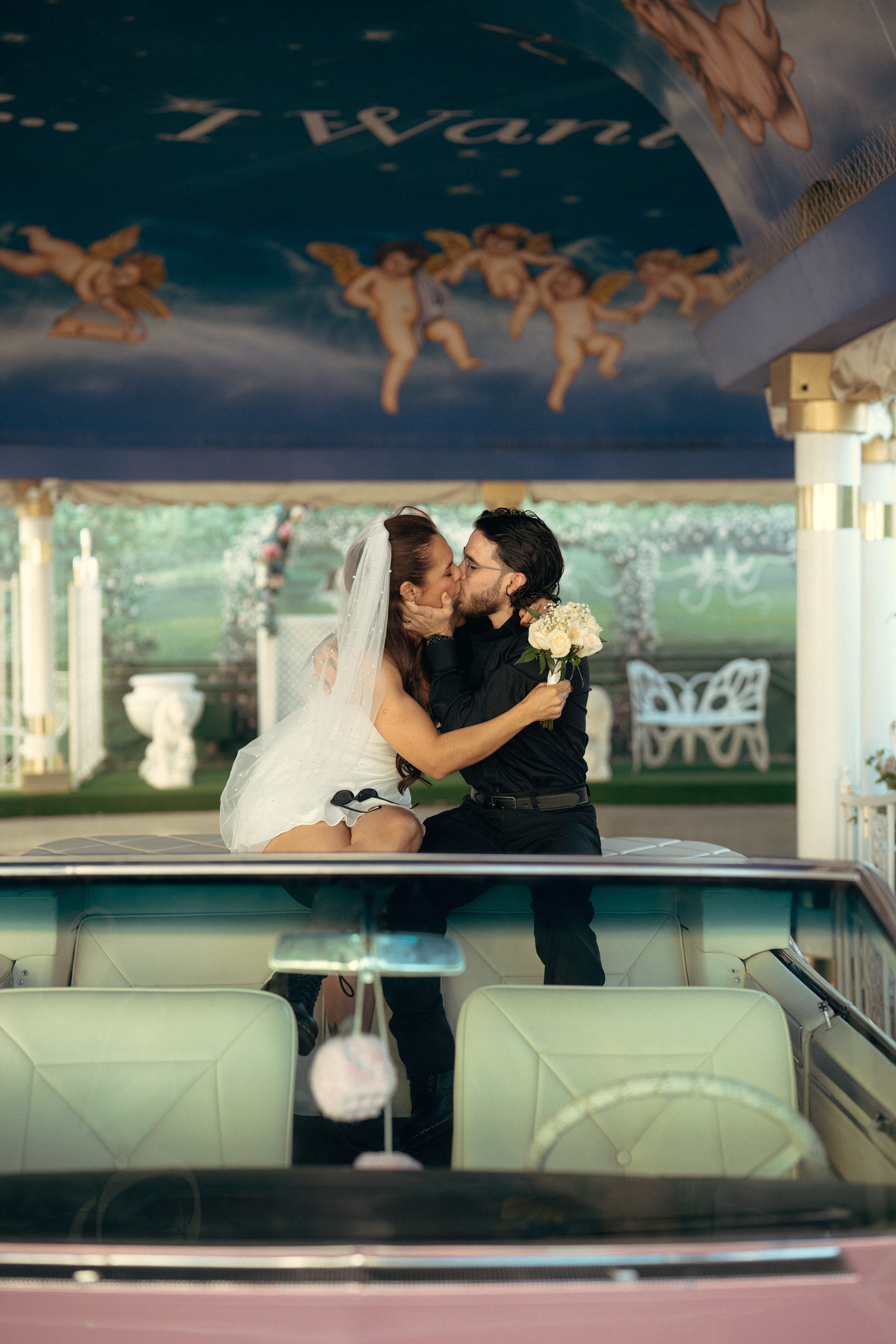 Silvia&Italo. Wedding & elopement photographer Viktoriya Kravtsov. Las Vegas