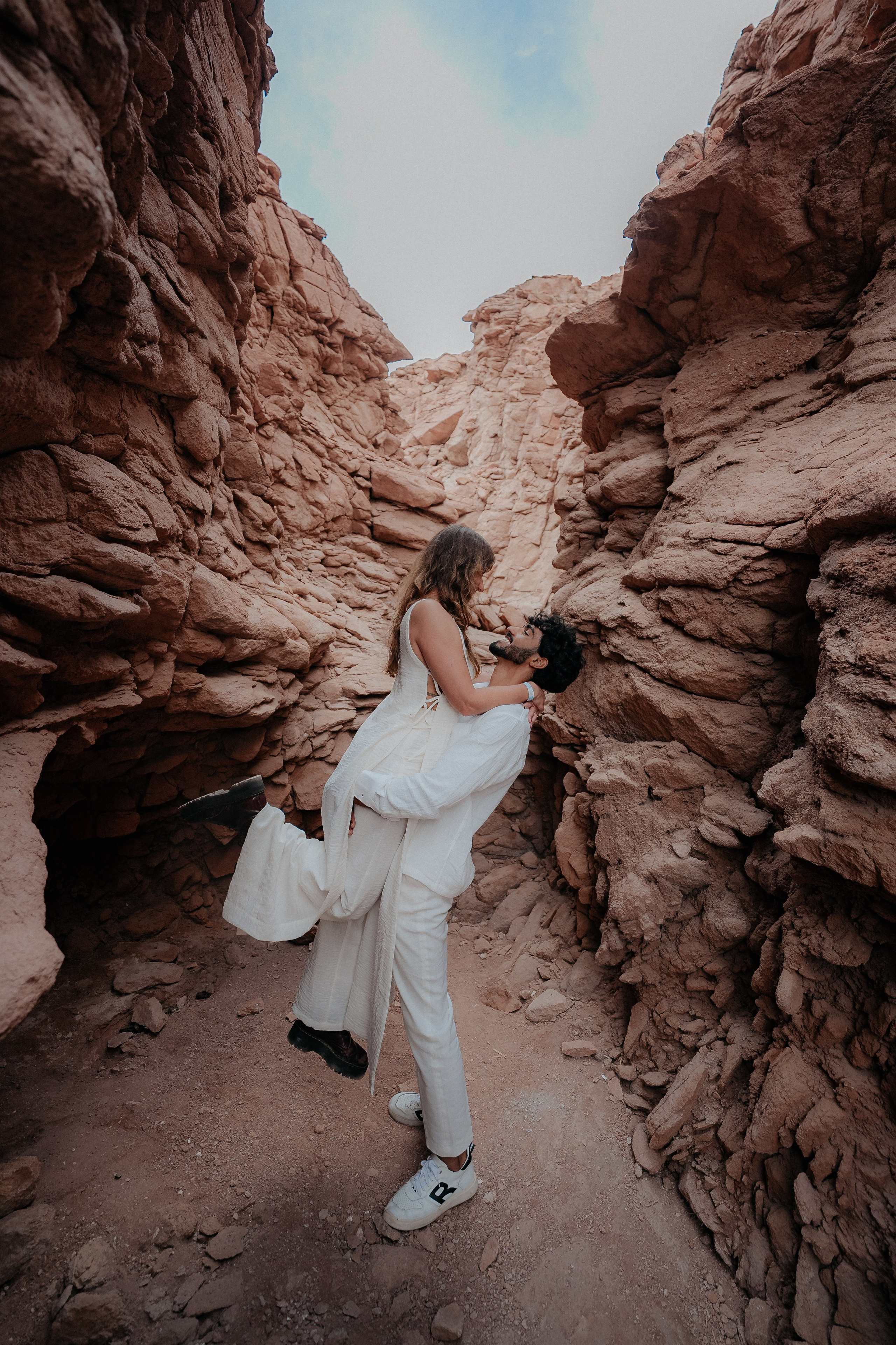 Fotógrafo no Atacama