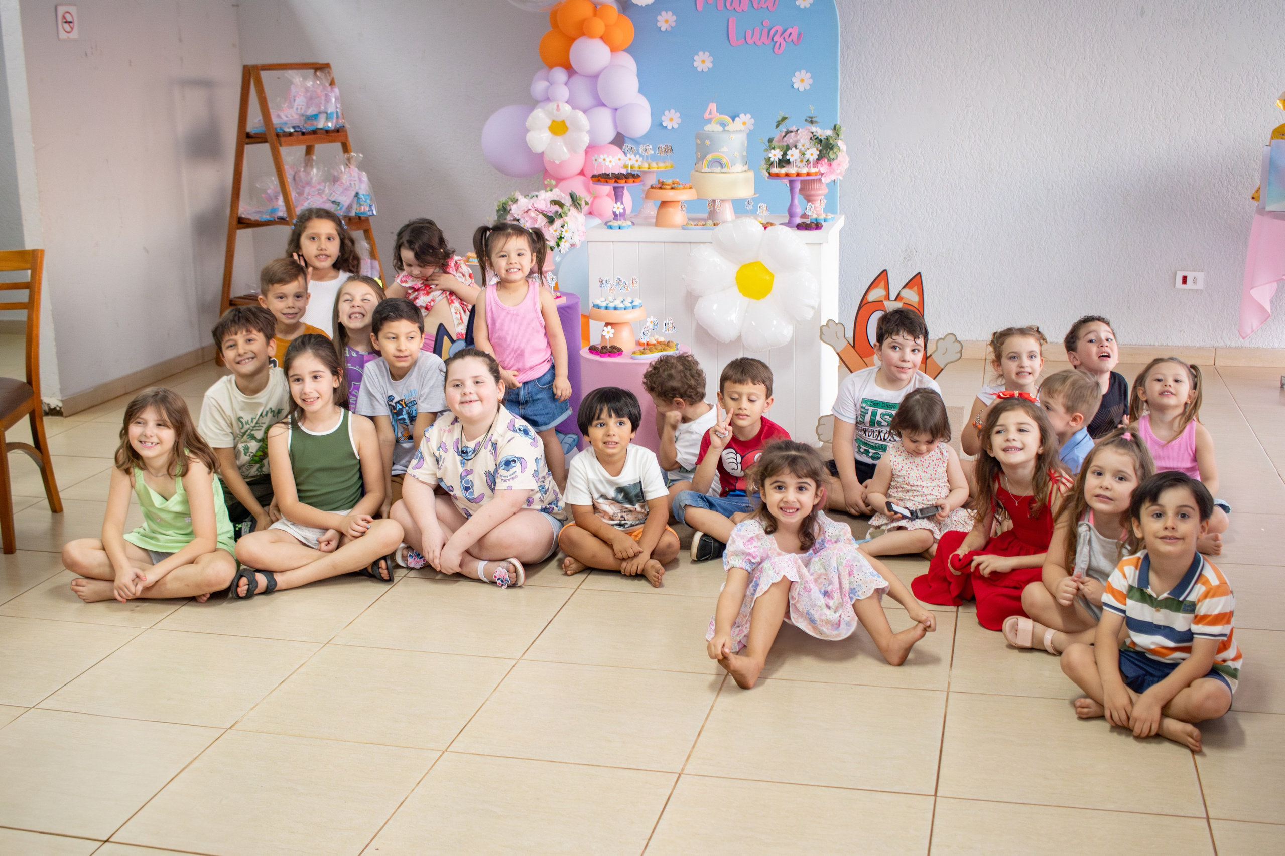 Maria Luiza — Aniversário 4 anos. Principal