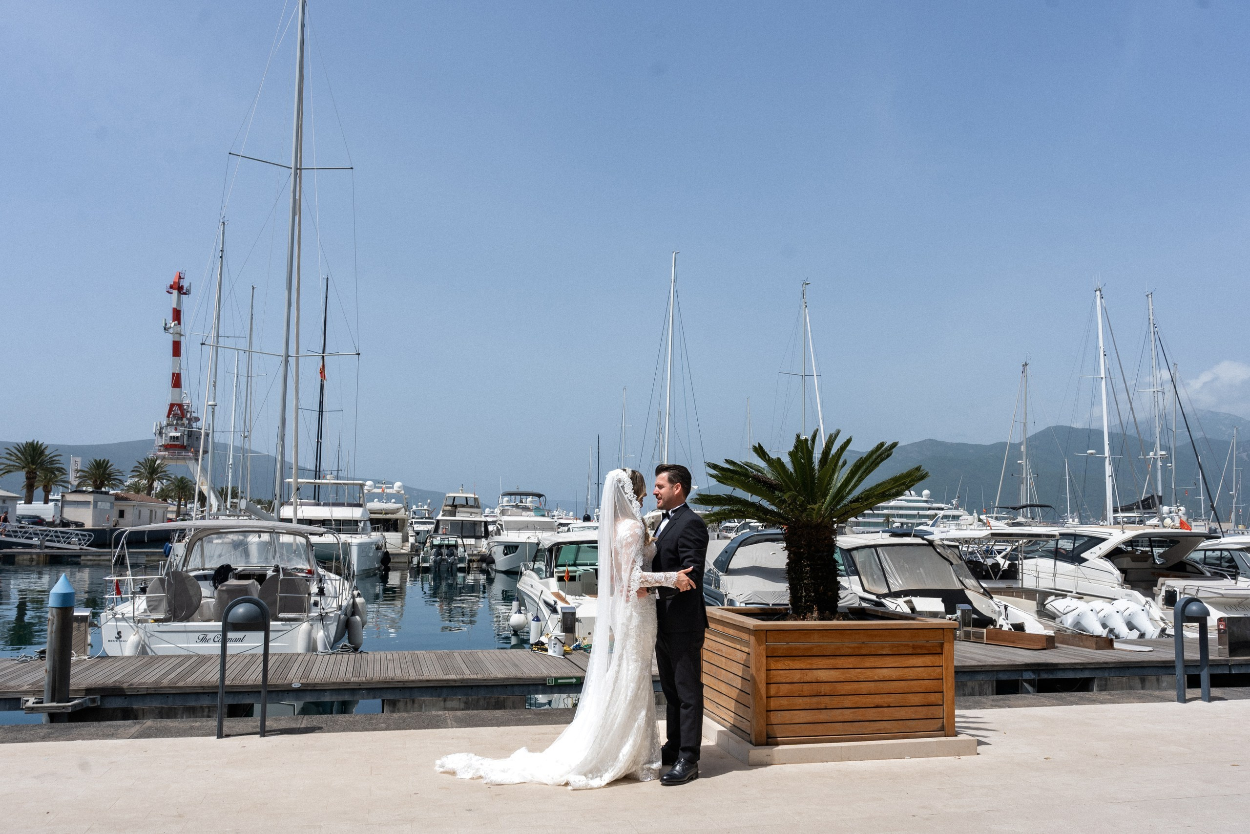 Portomontenegro Engagement Photoshoot. Montenegro Wedding Photographer & Videographer | Maria & Vasilii