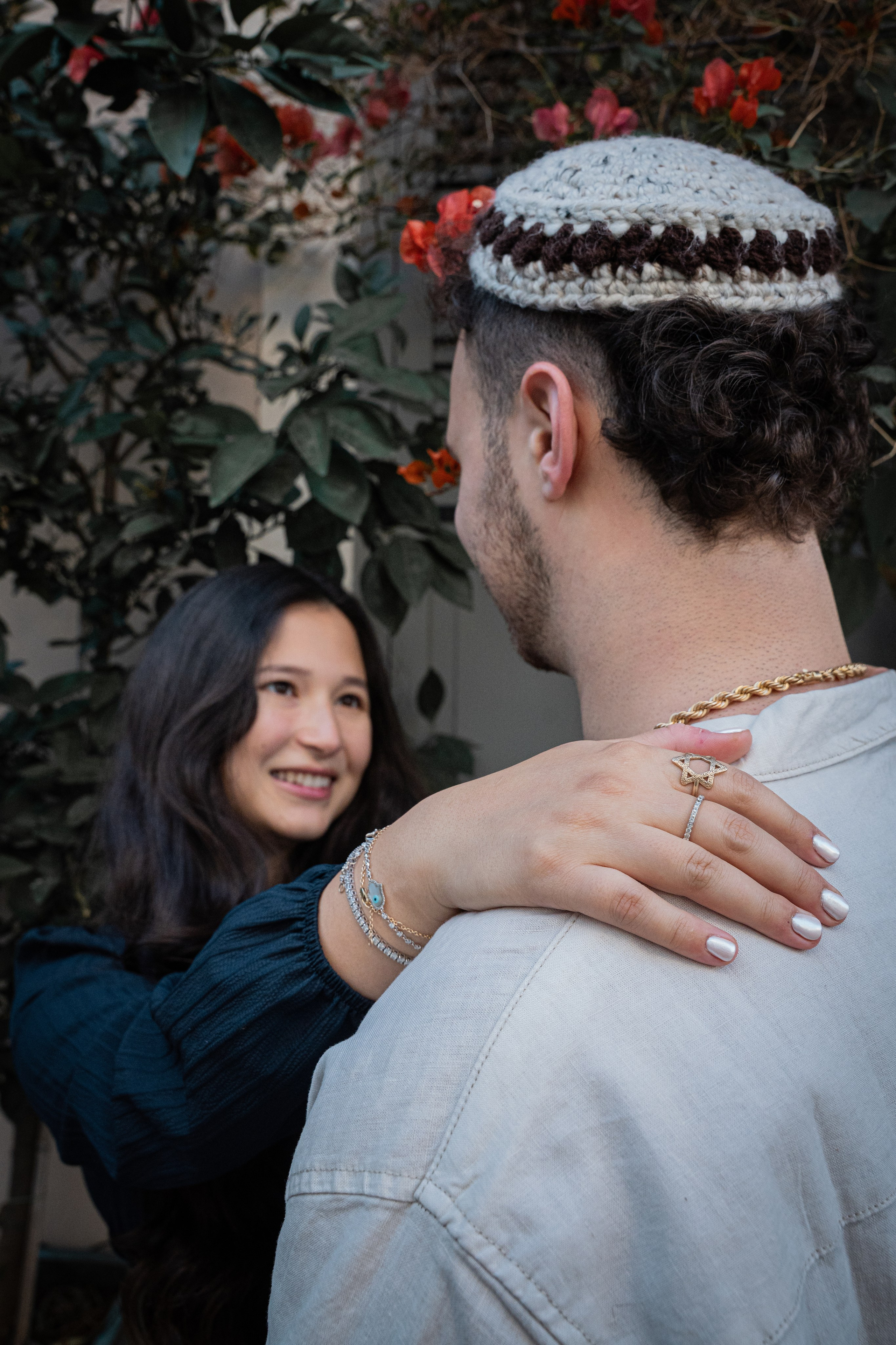 Naomi & Surli, Neve Tzedek, December 2025. Divign By Tehilah — Meaningful Graphic Design & Photography