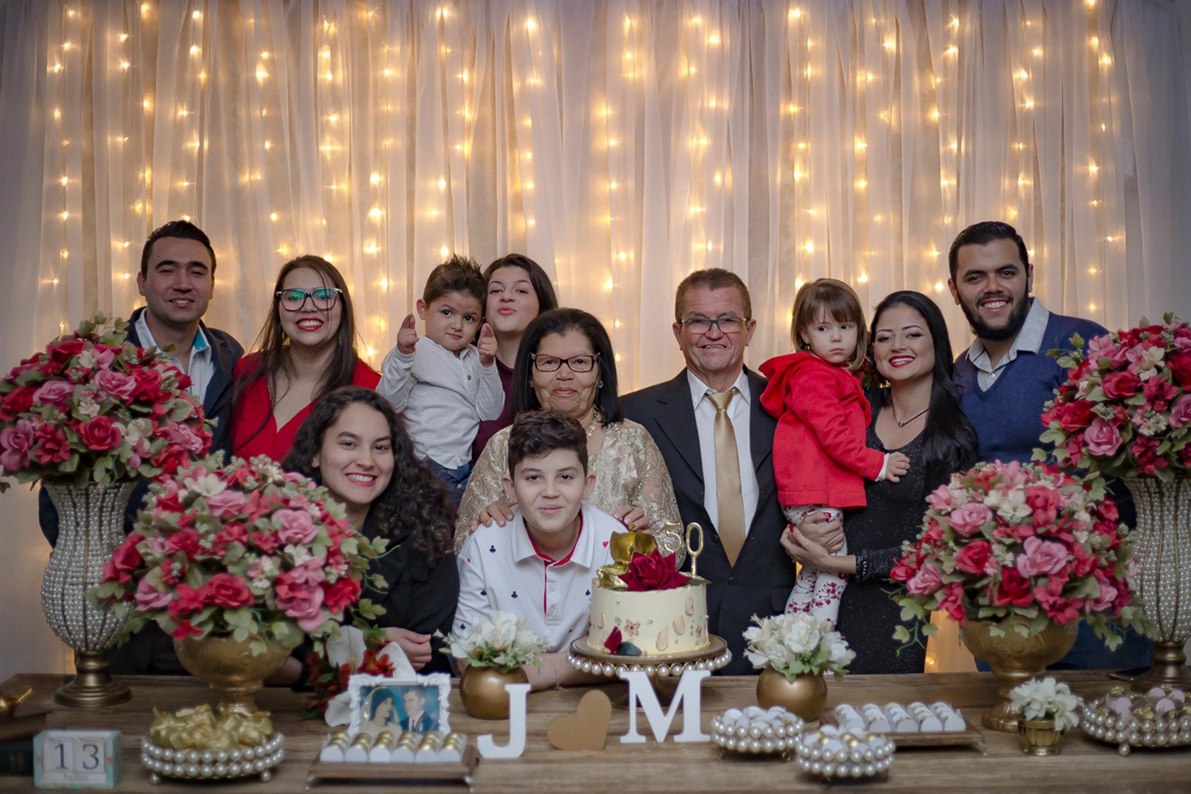 Bodas de Ouro  - J & M. Fotógrafa de Eventos em São Paulo e Sorocaba Kika Damasceno