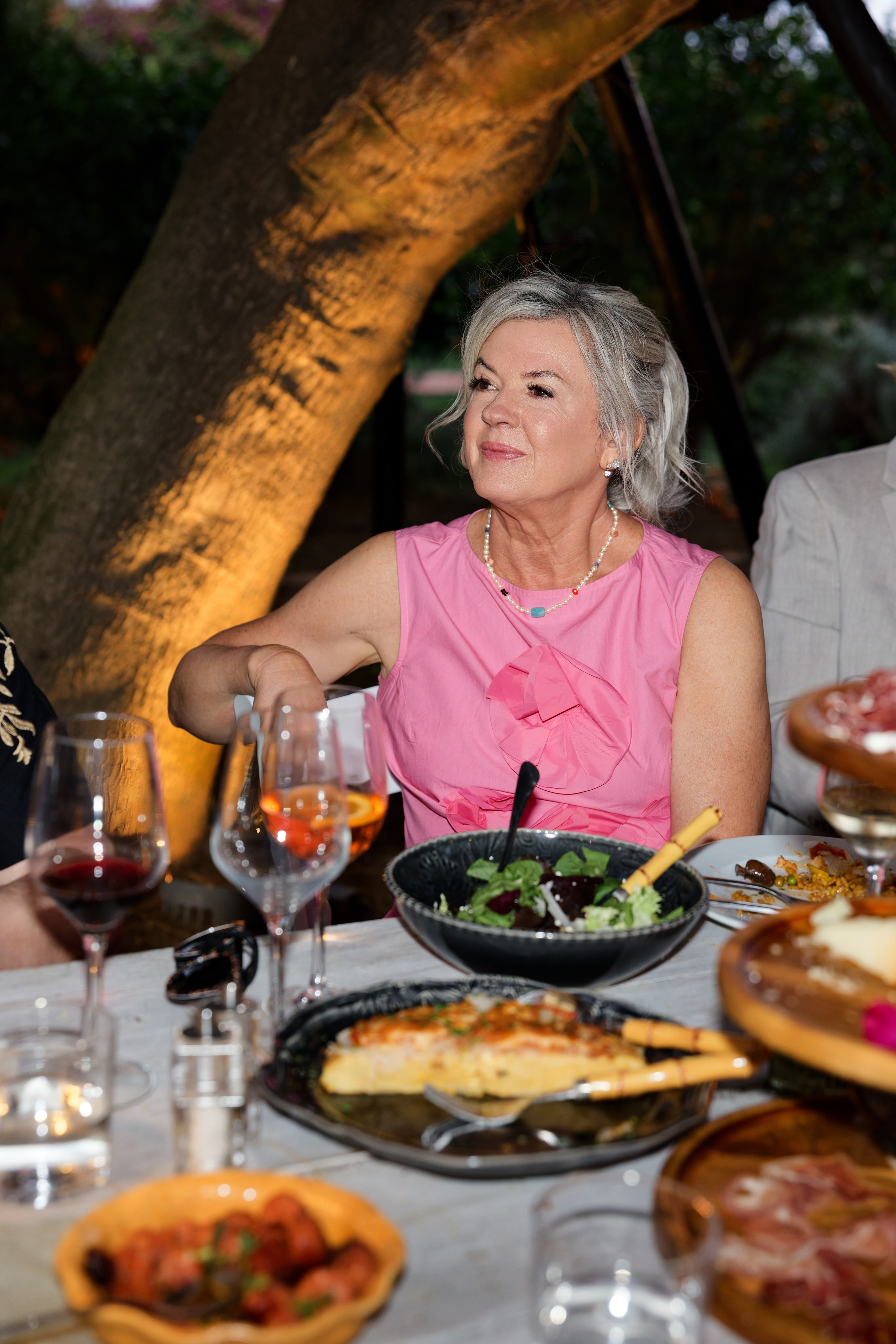 Welcome dinner of Gracie & Joe at Gran Villa Rosa