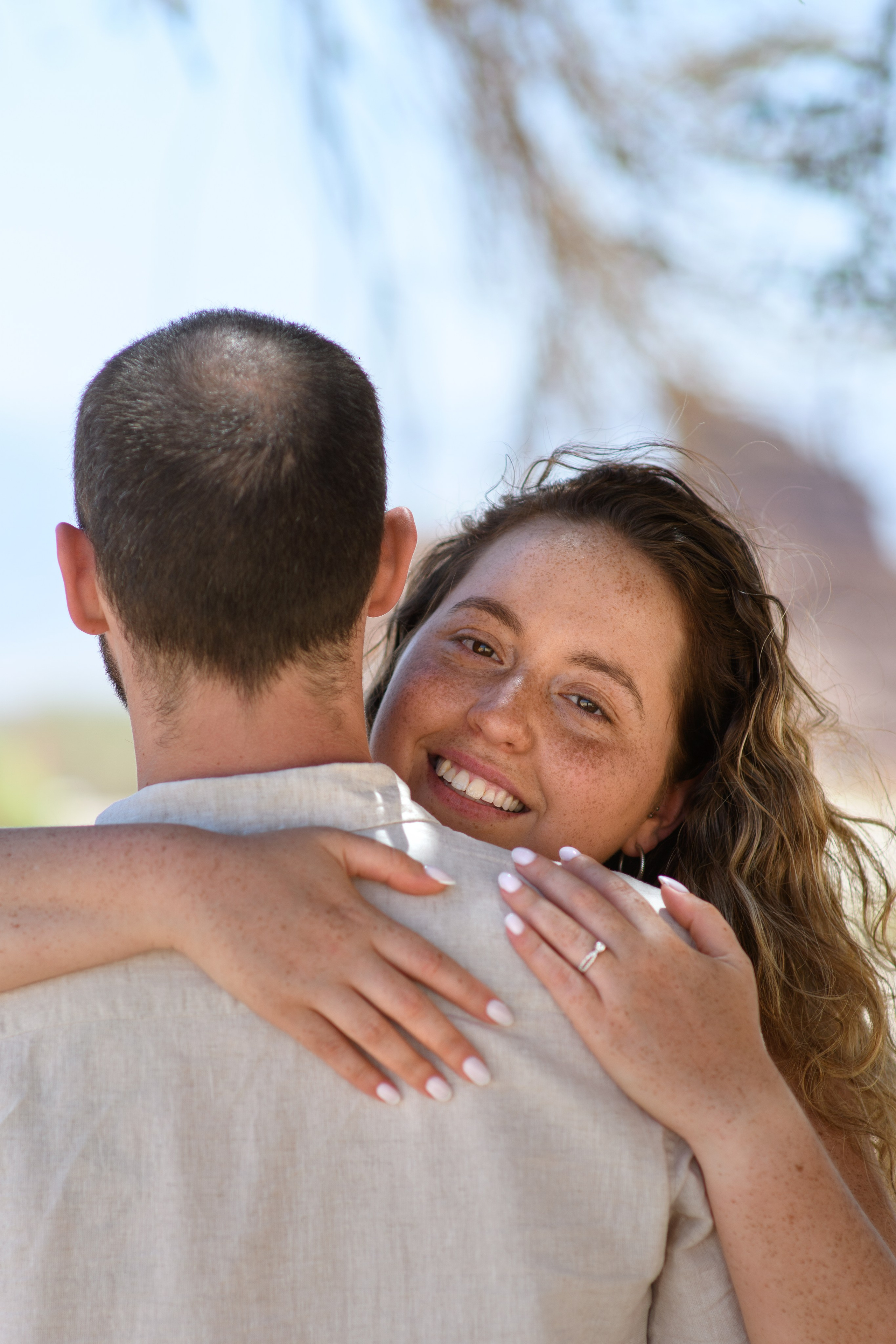 “She Said YES” in a Timna park for Lotan & Zohar. Family children pregnancy love stories photographer in Eilat Israel Olga Amchislavsky