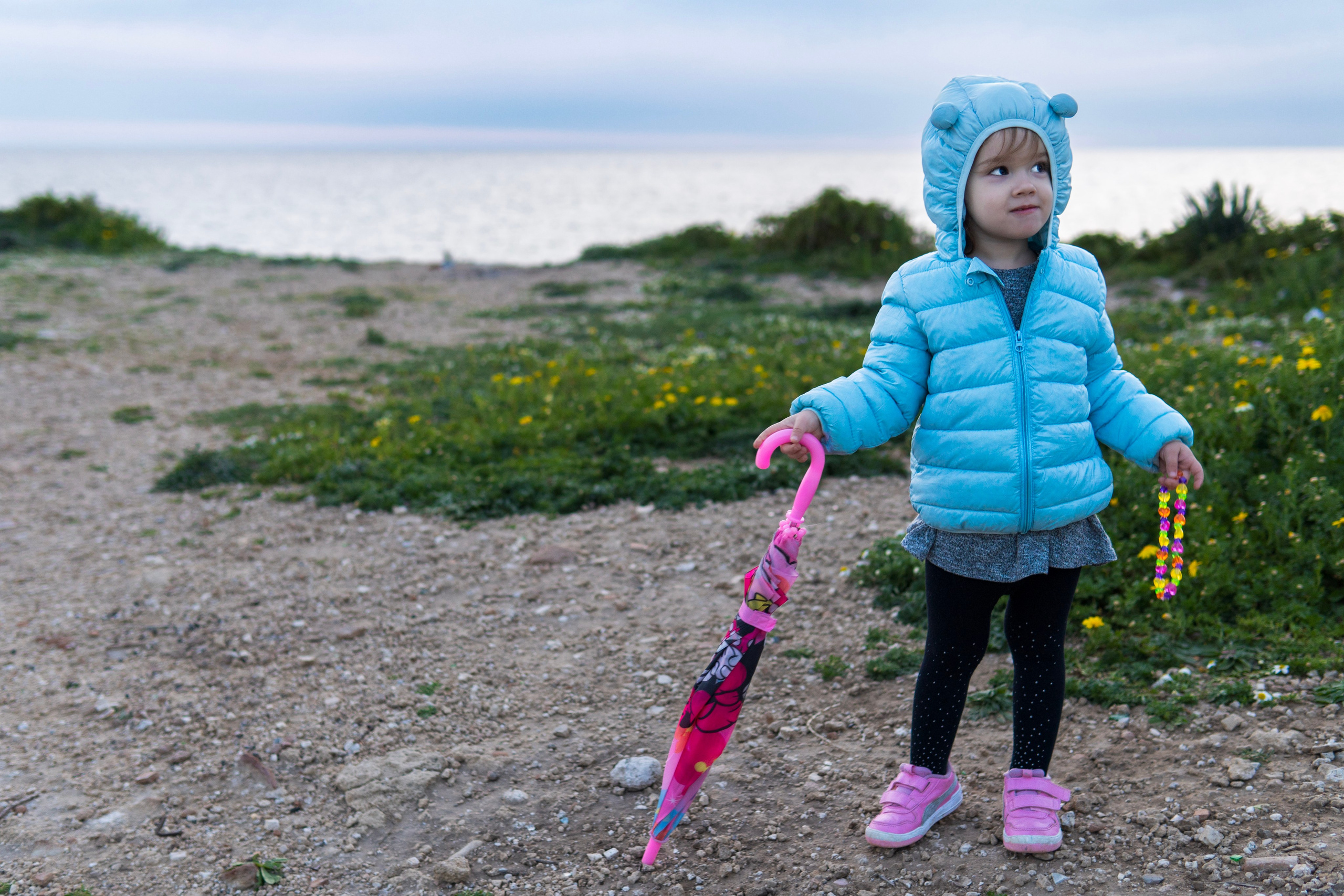 Elina and her little princess. Art and outdoor photography