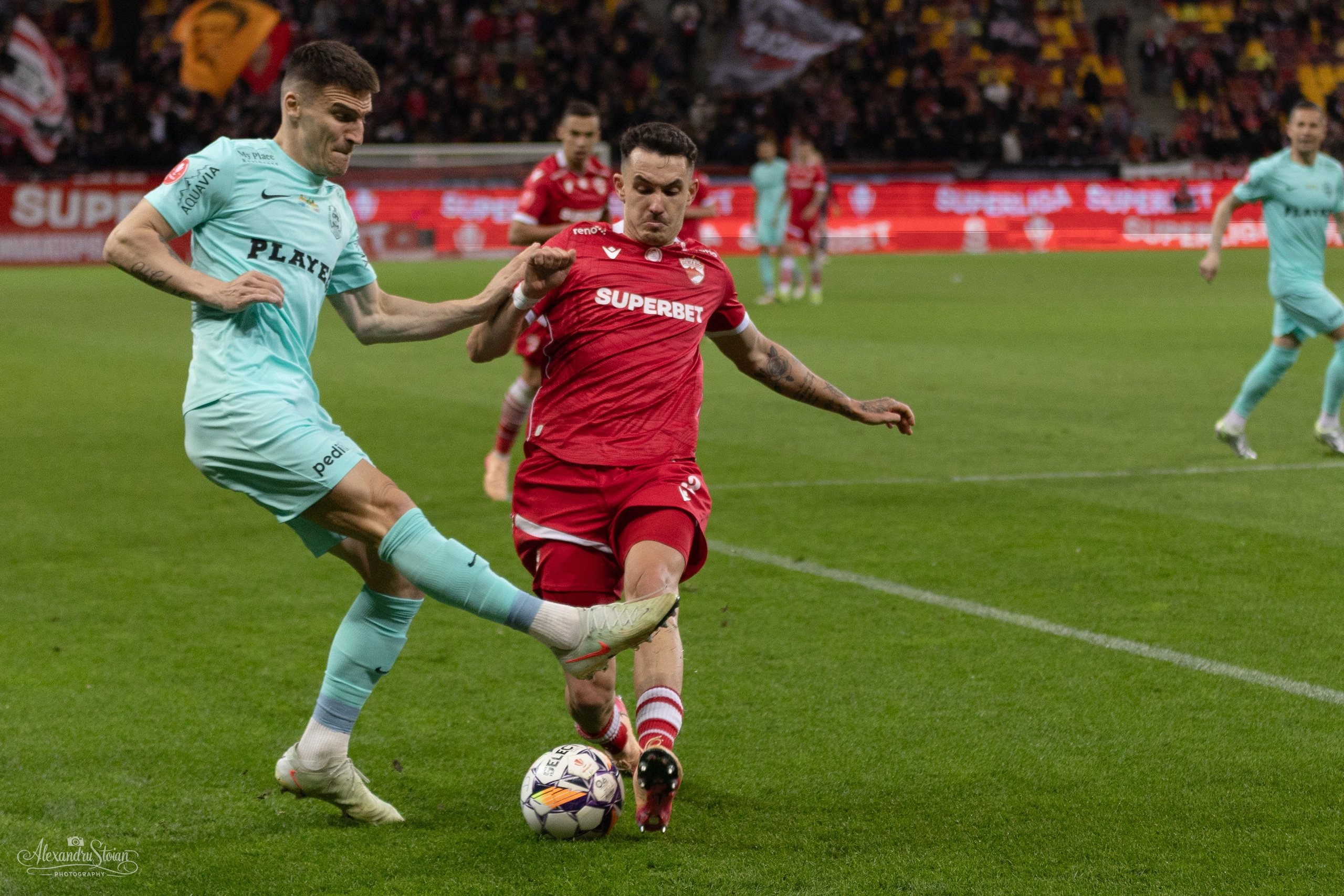 Dinamo — CFR Cluj. Http://www.alexphoto.ro