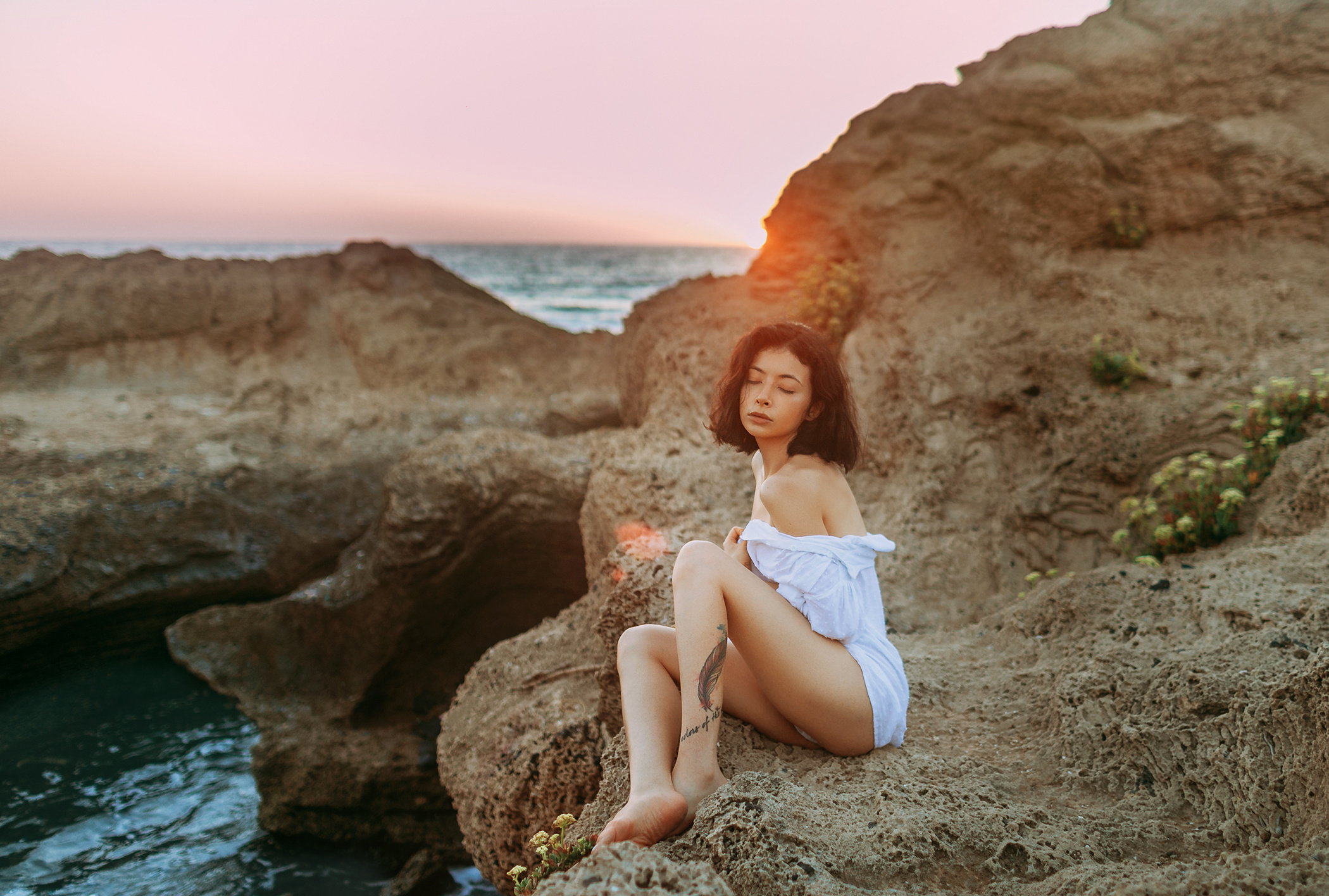 Model Hila Sharon. George TLV — Professional photographer and retoucher in Israel