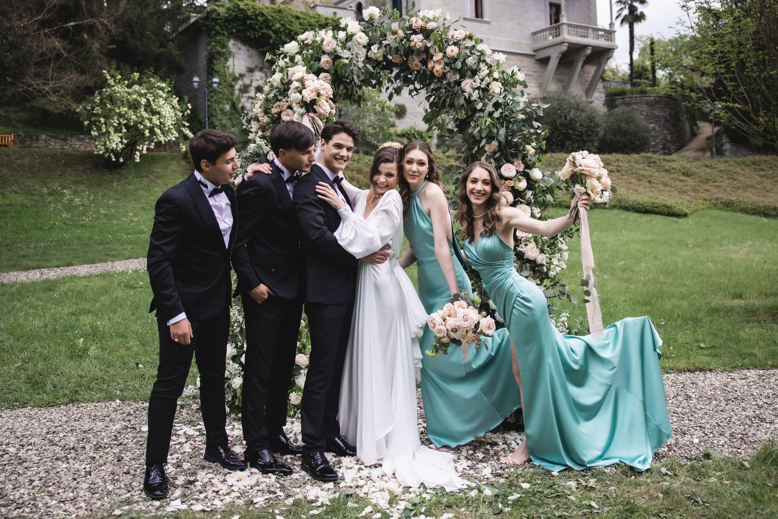 Tuscany Wedding Villa La Commenda Concordia. Professional wedding photographer in Copenhagen, Denmark — Julia Byron