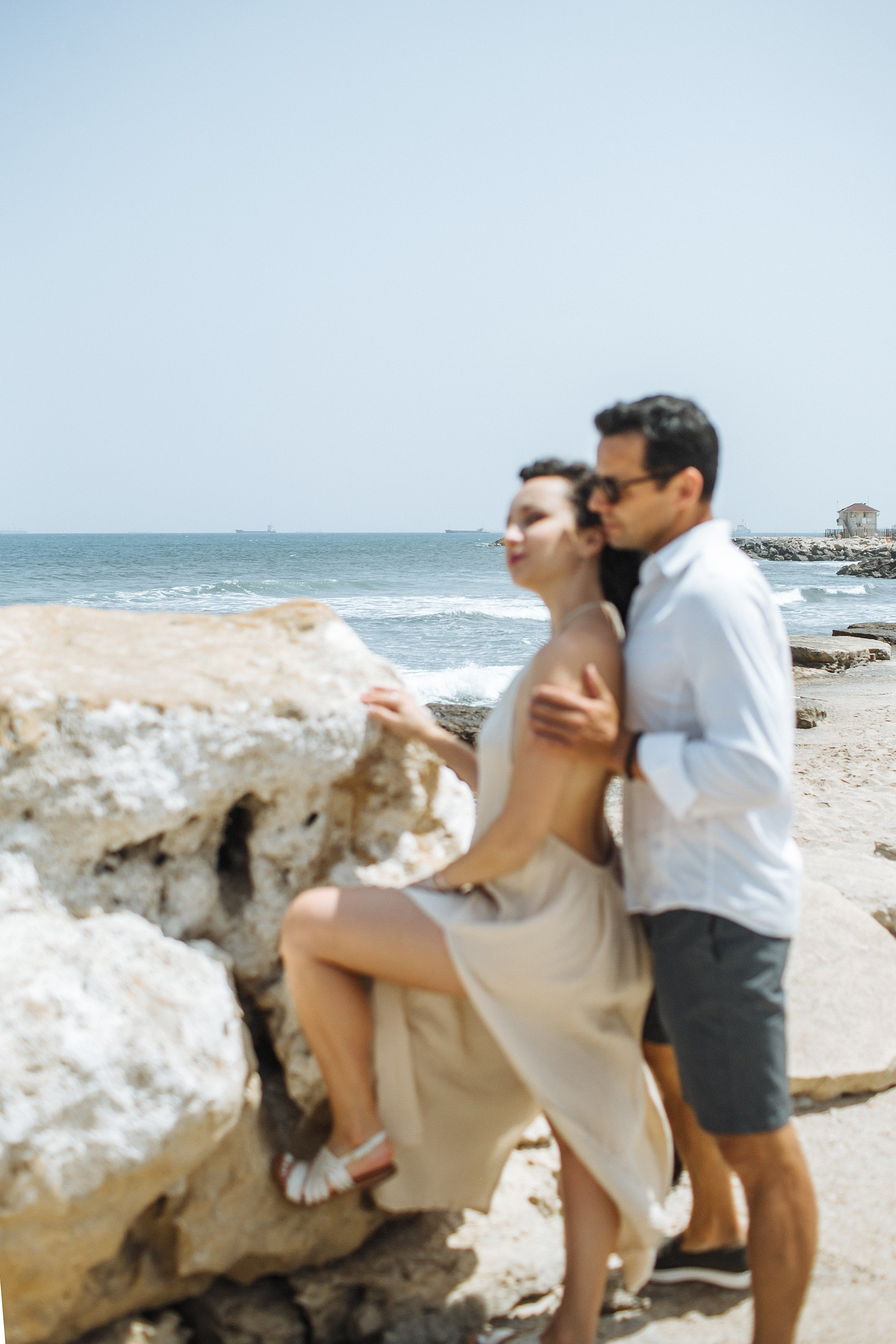 Morning in Bat Galim. Family photographer in Israel