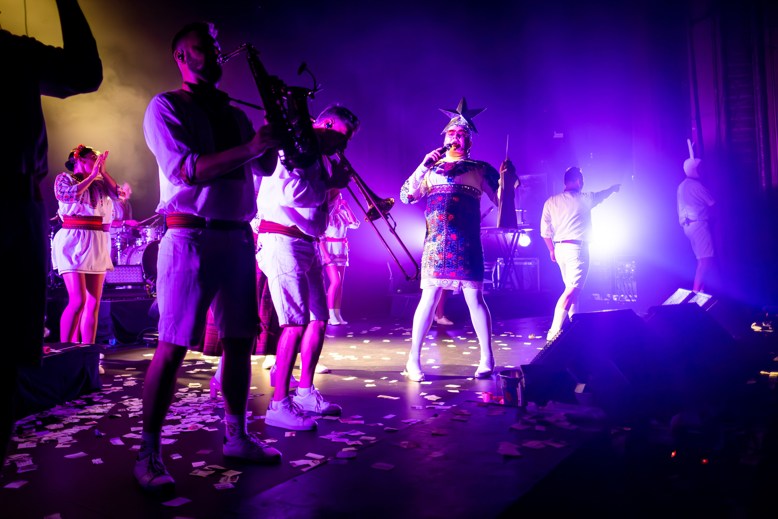 VERKA SERDUCHKA & BAND / 2023. Reportage concert portrait photography in the San Francisco Bay Area