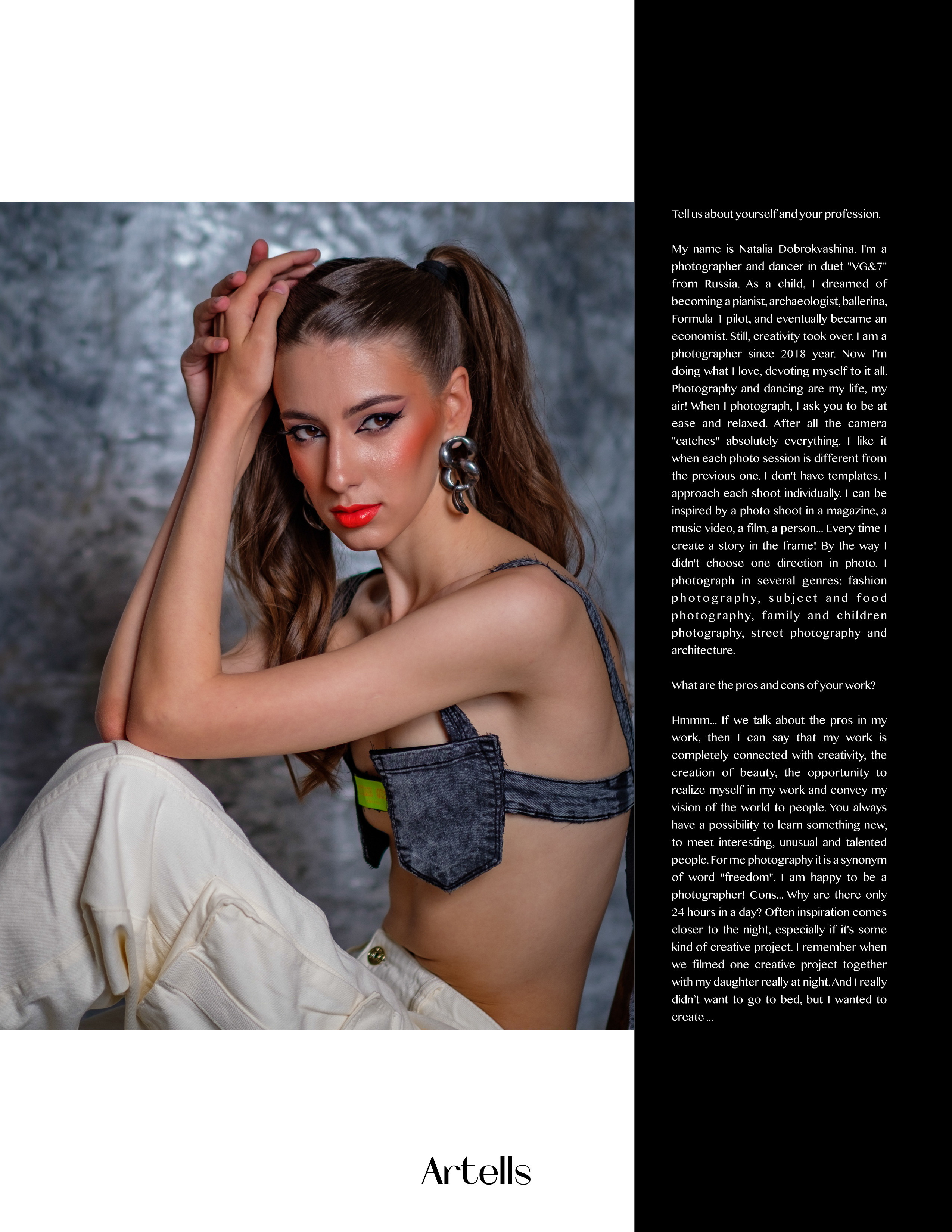 First publication in Artells Magazine. Photographer in Seoul Dobrokvashina Natalya