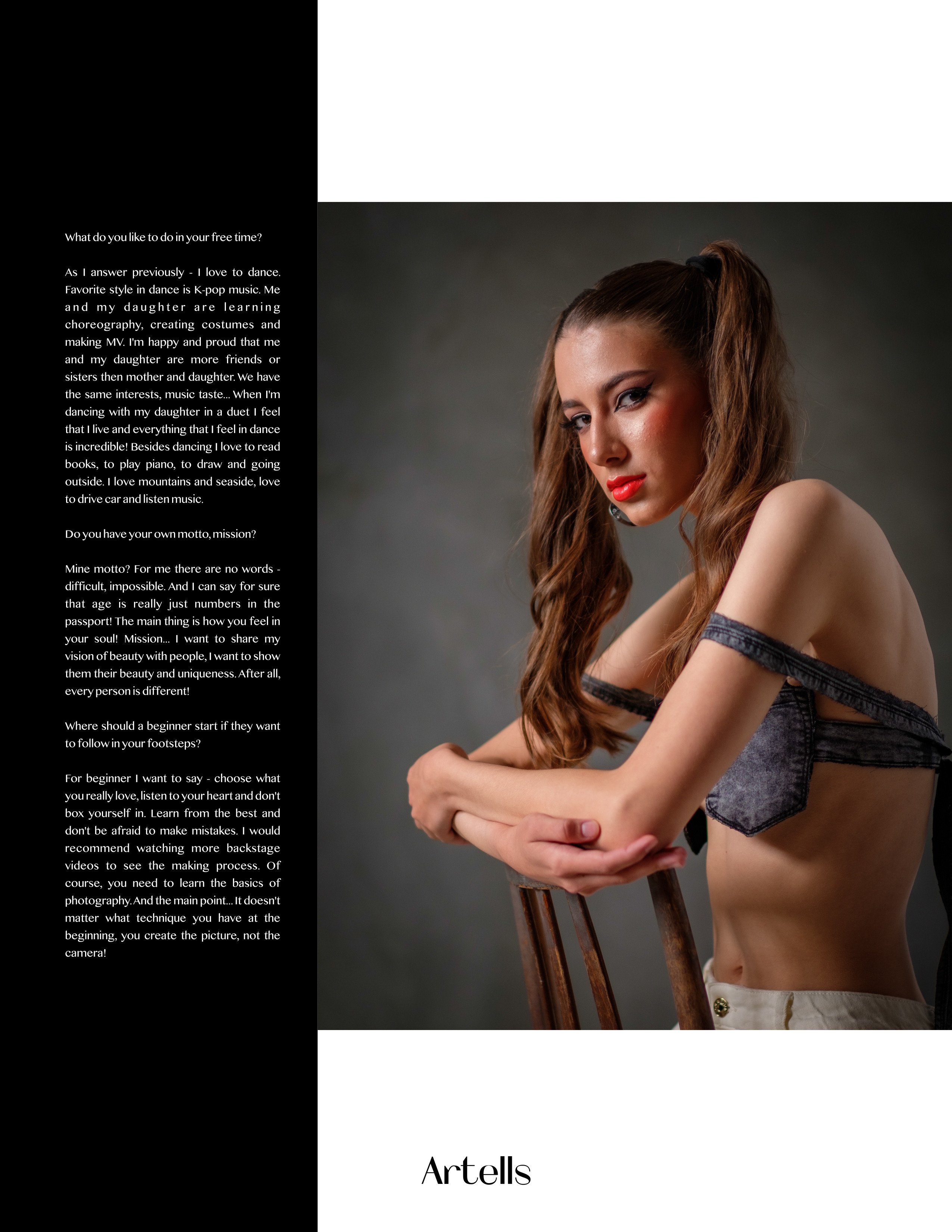 First publication in Artells Magazine. Photographer in Seoul Dobrokvashina Natalya