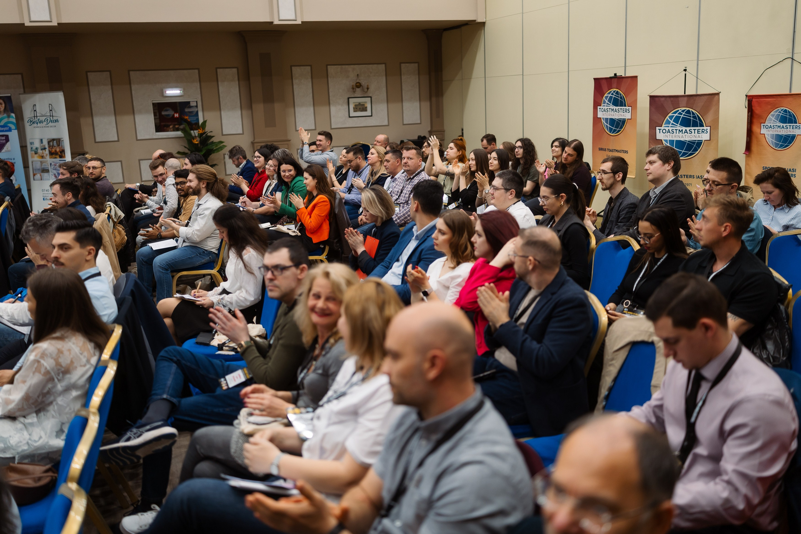 Toastmasters Conference. Marius Ciocan