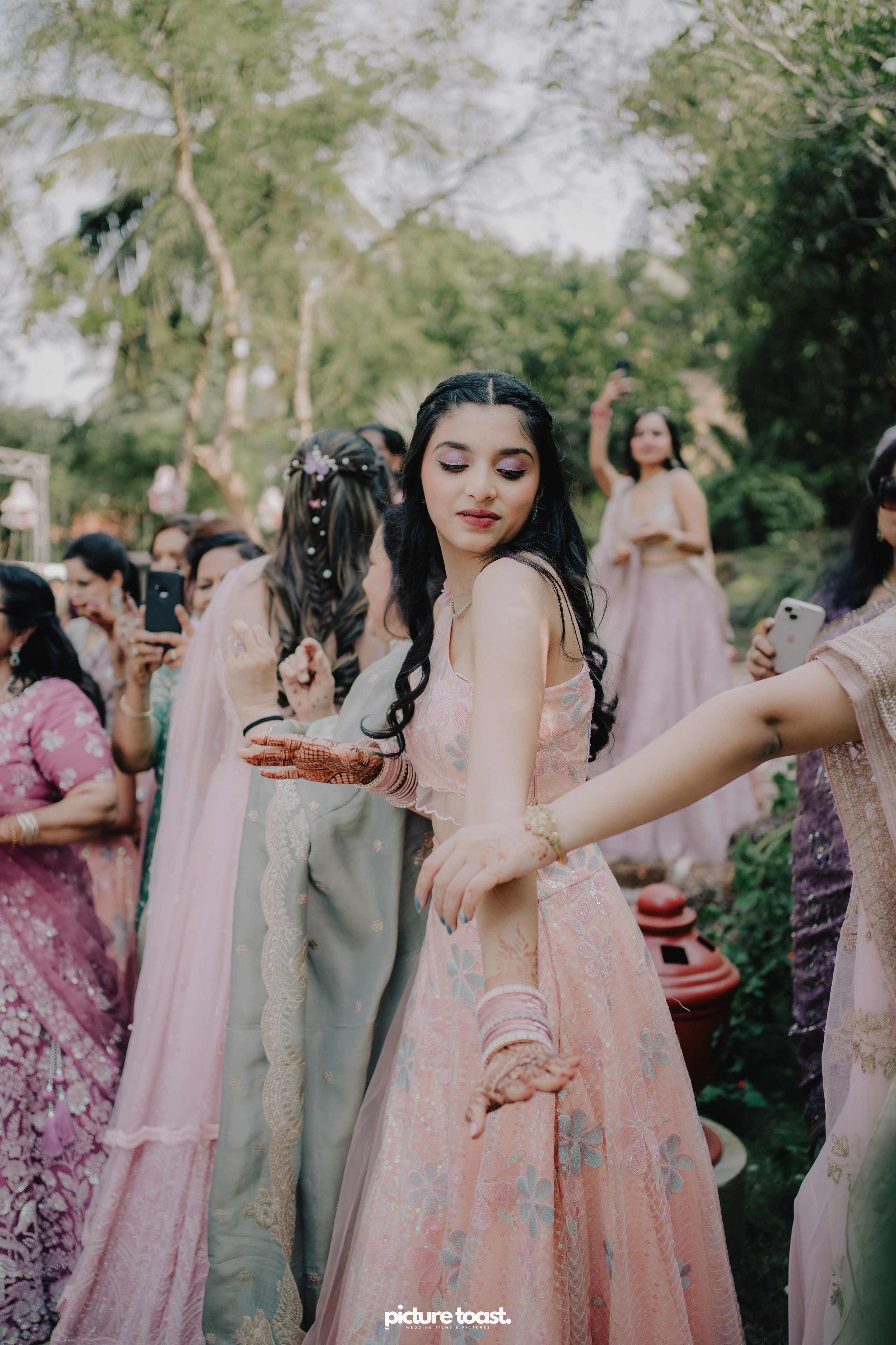 Varamala Ft. Barbie & Aneesh. Fine art Wedding Photographers in India & Canada