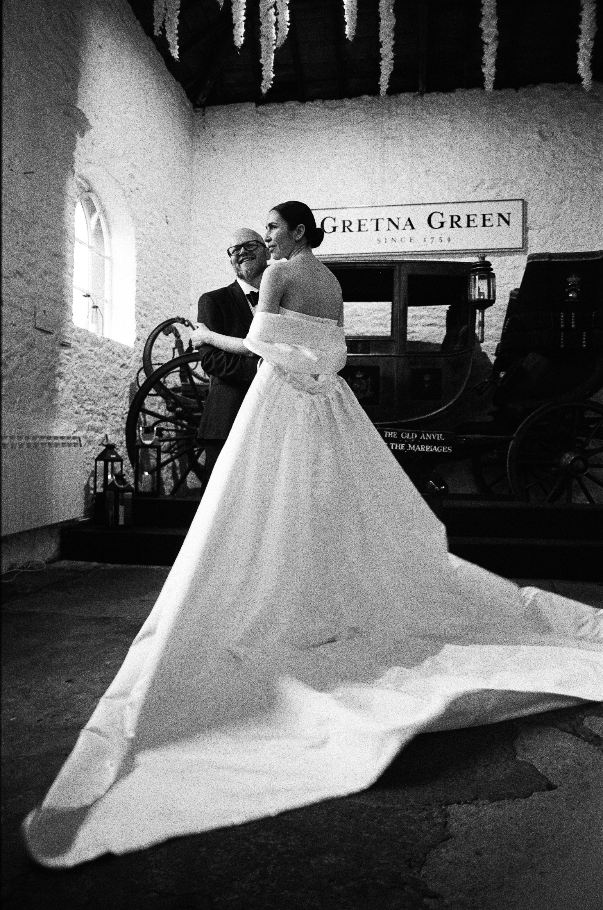 Wedding on Black n White Film. Molfar Visuals