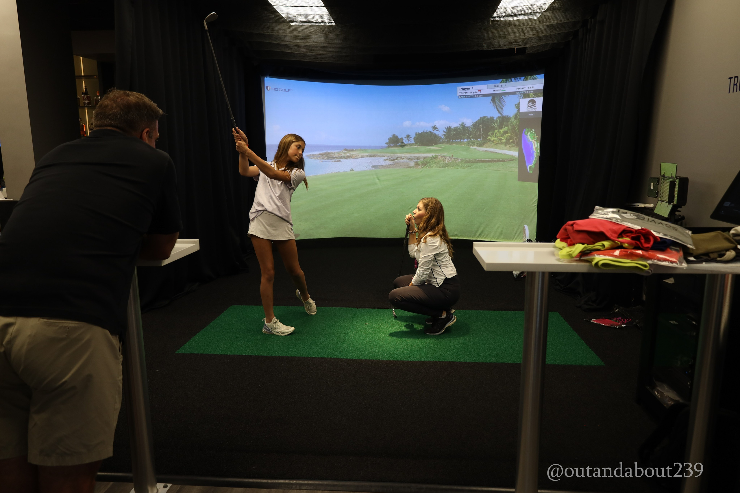 Girls Golf for LPGA at Ritz Tiburon. Out and About 239