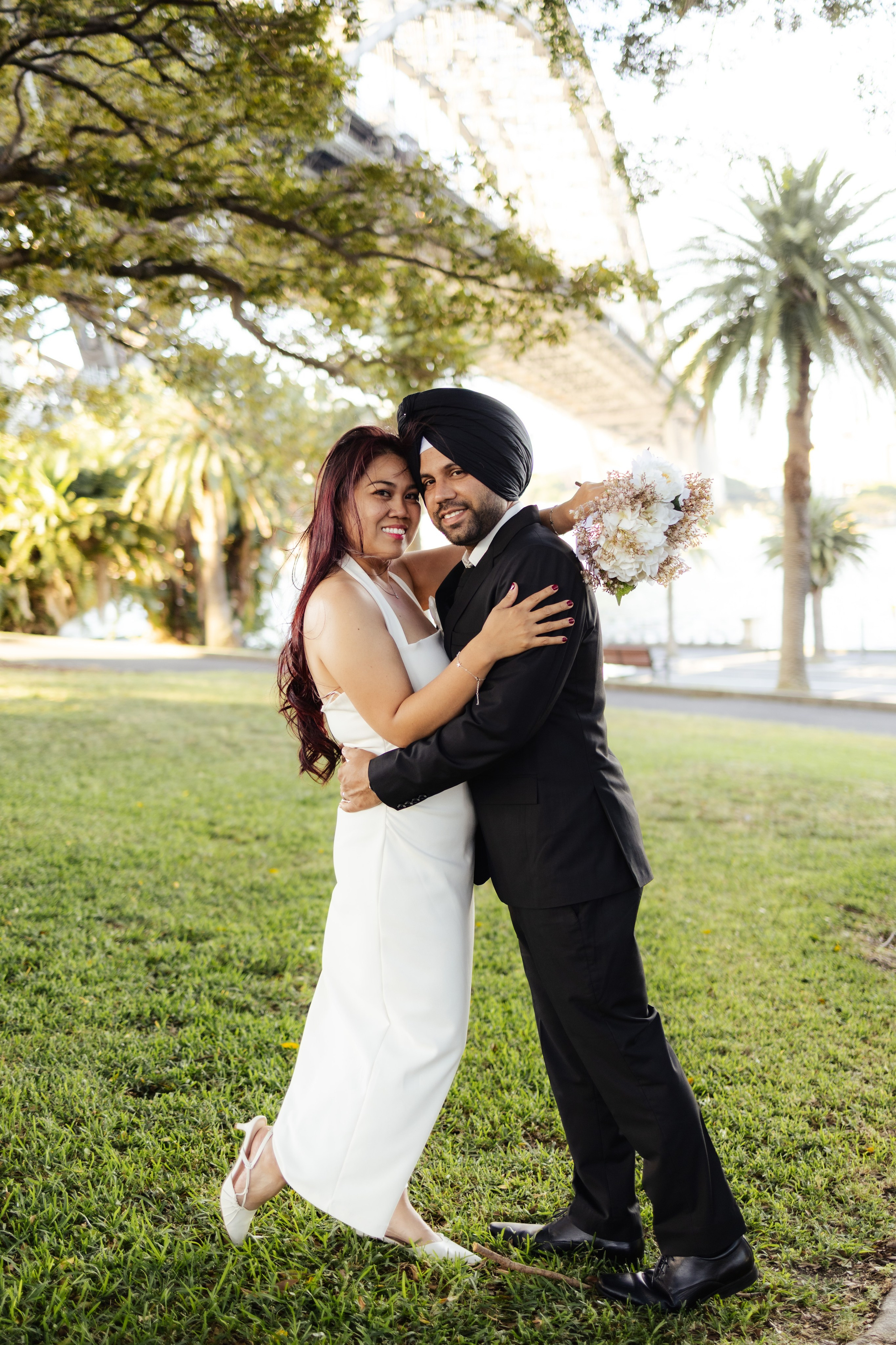 Sunshine and Harminder’s wedding photo session. True Story Photography