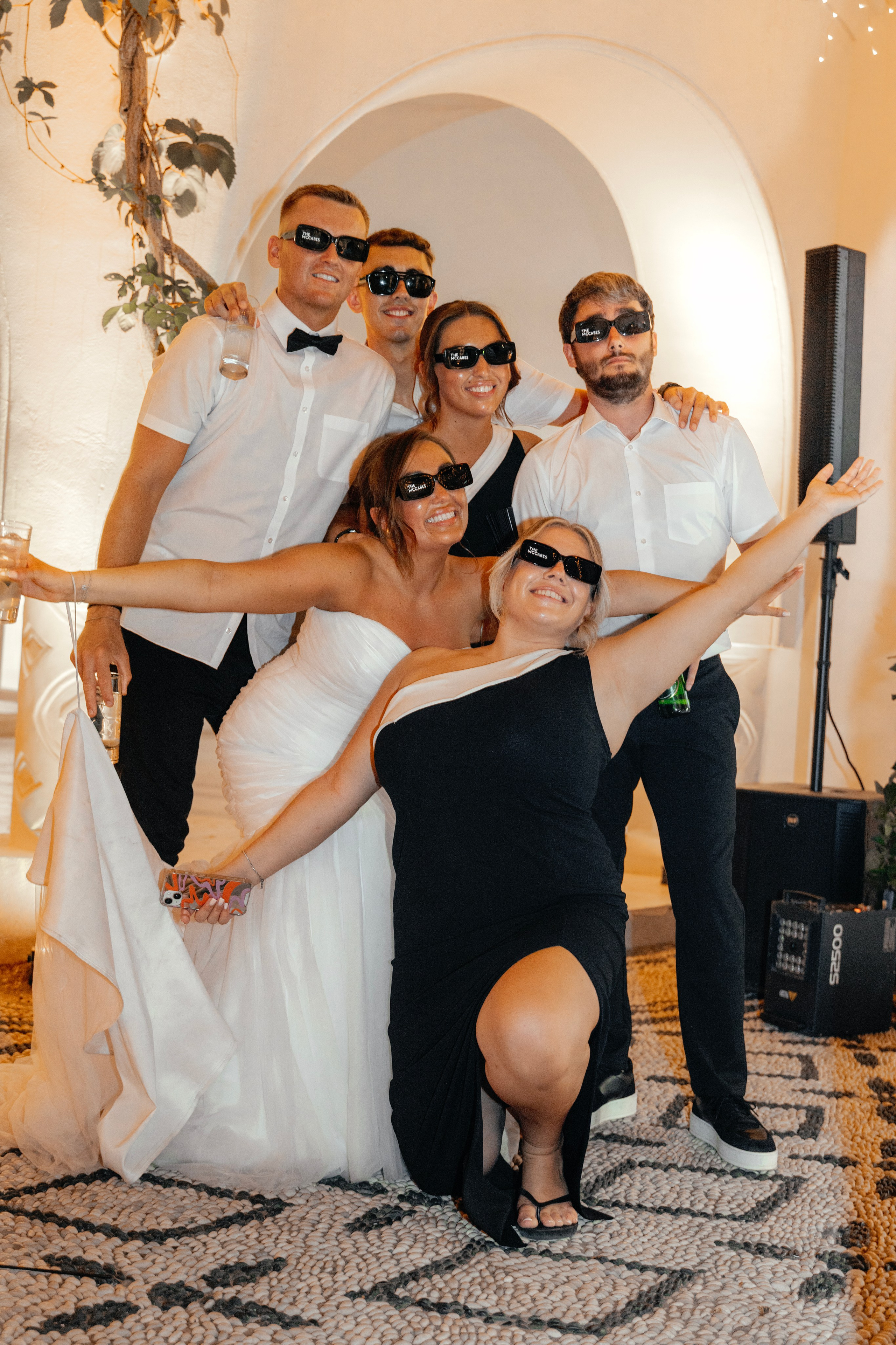 Wedding party, Rhodes, Greece