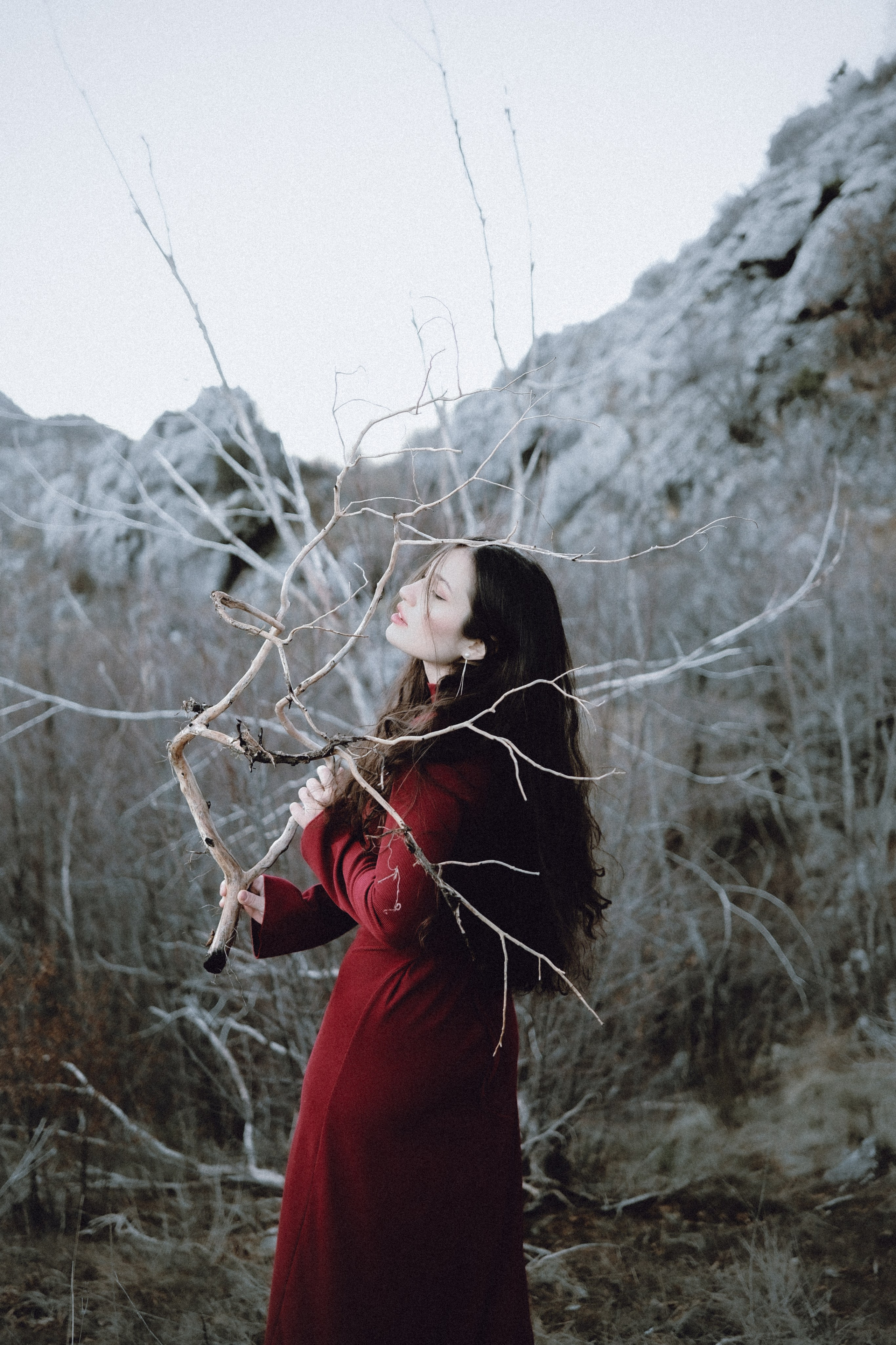 Inhaling the air of the mountains. Creative photographer in Madrid Anna Dvorianskaia