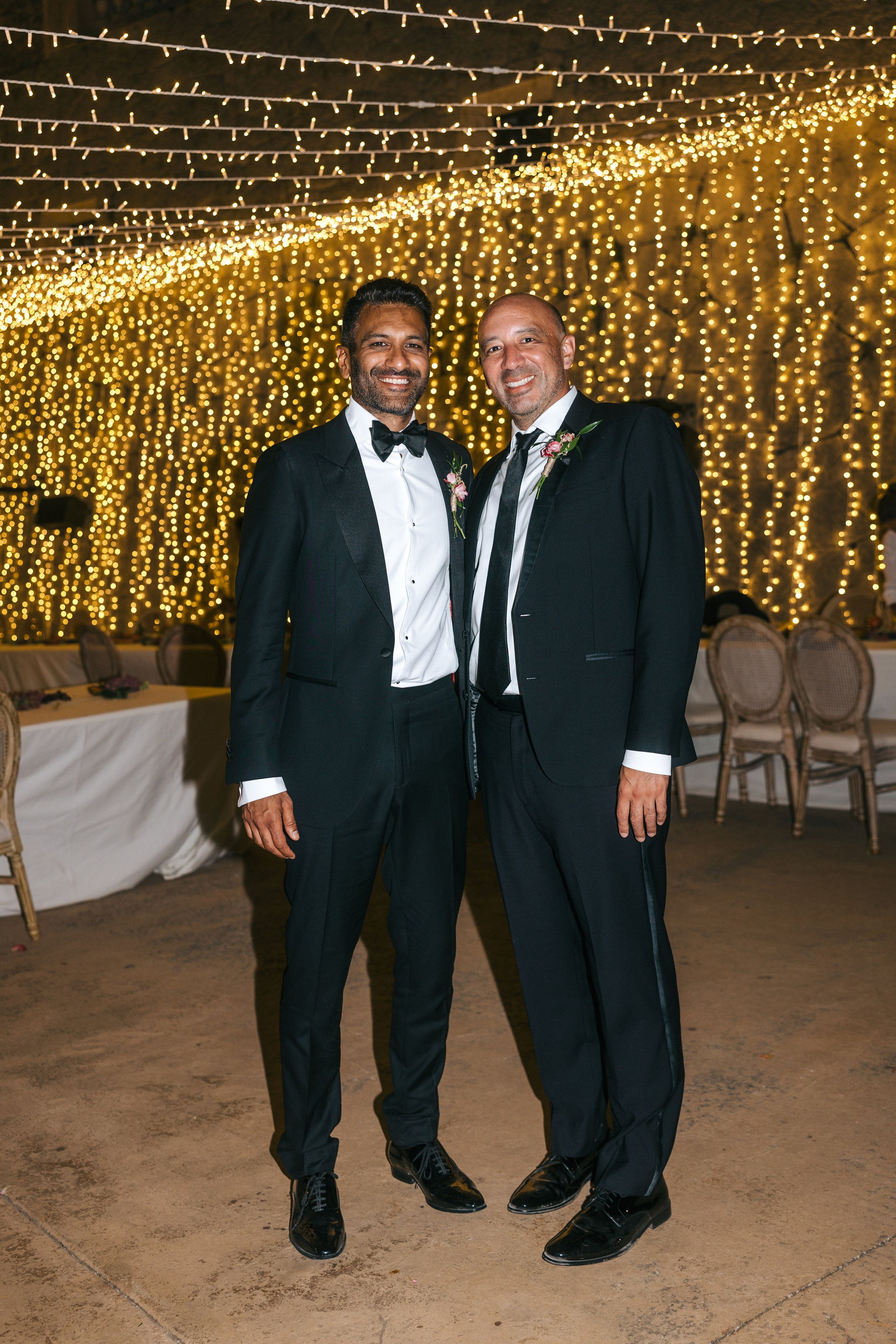 Mallorca venue Son Marroig for this LA Wedding Ceremony. Wedding Celebrant in Mallorca Iban Collin