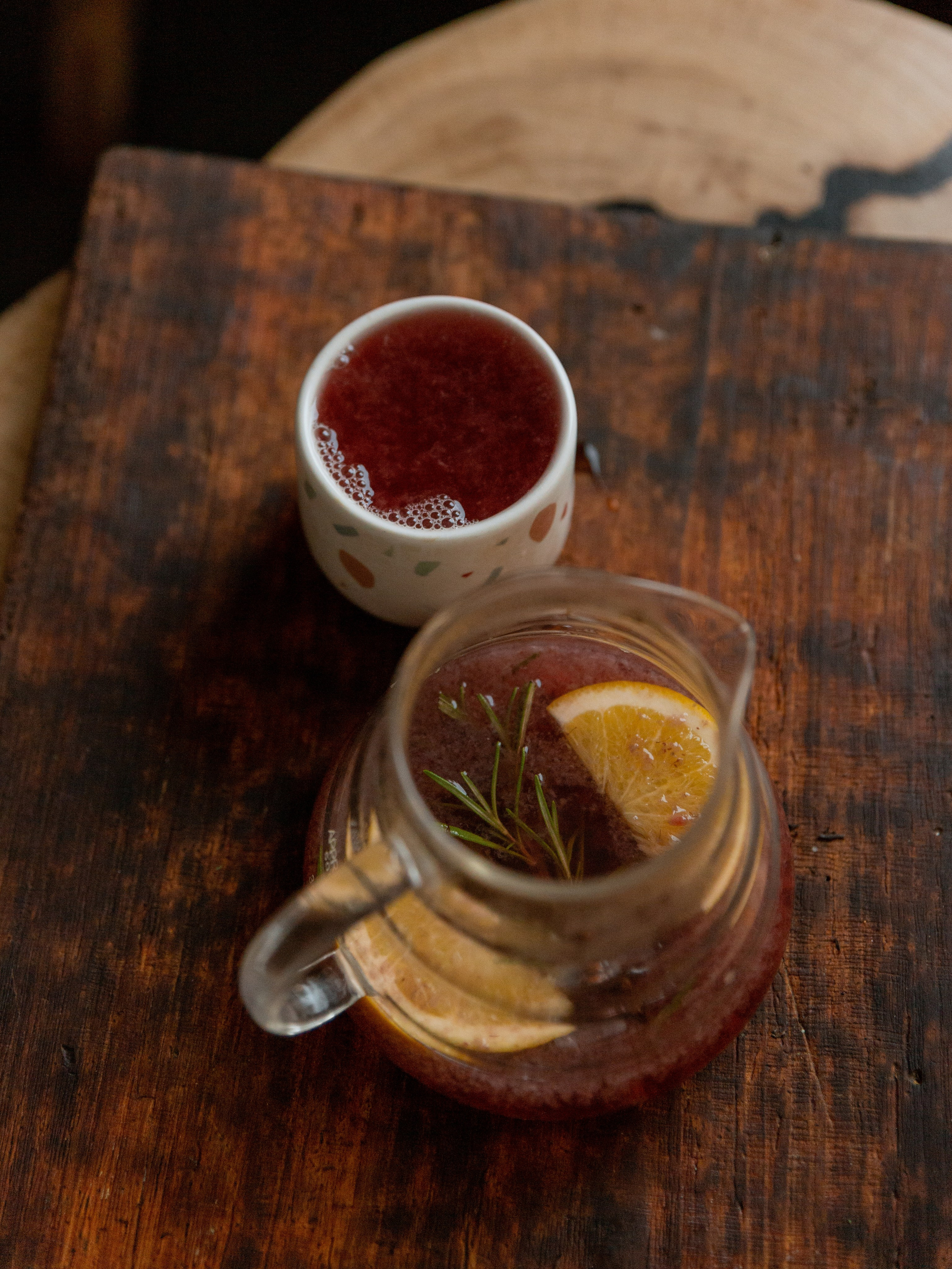 Kootyata coffee shop. Christmas menu. Photographer Vladmir Gladkov