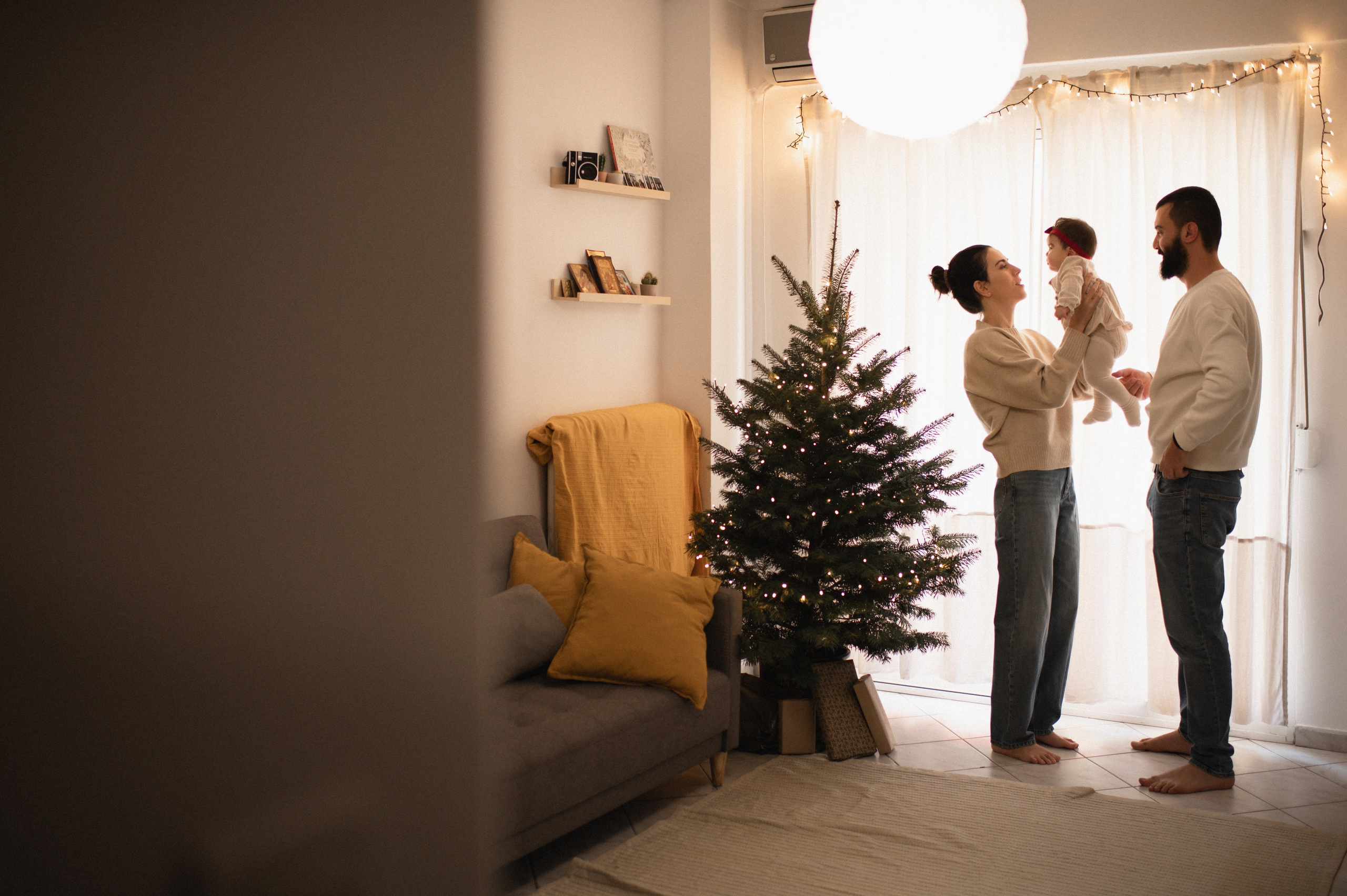 First Christmas. Семейная, детская, портретная и предметная фотосъемка в Салониках